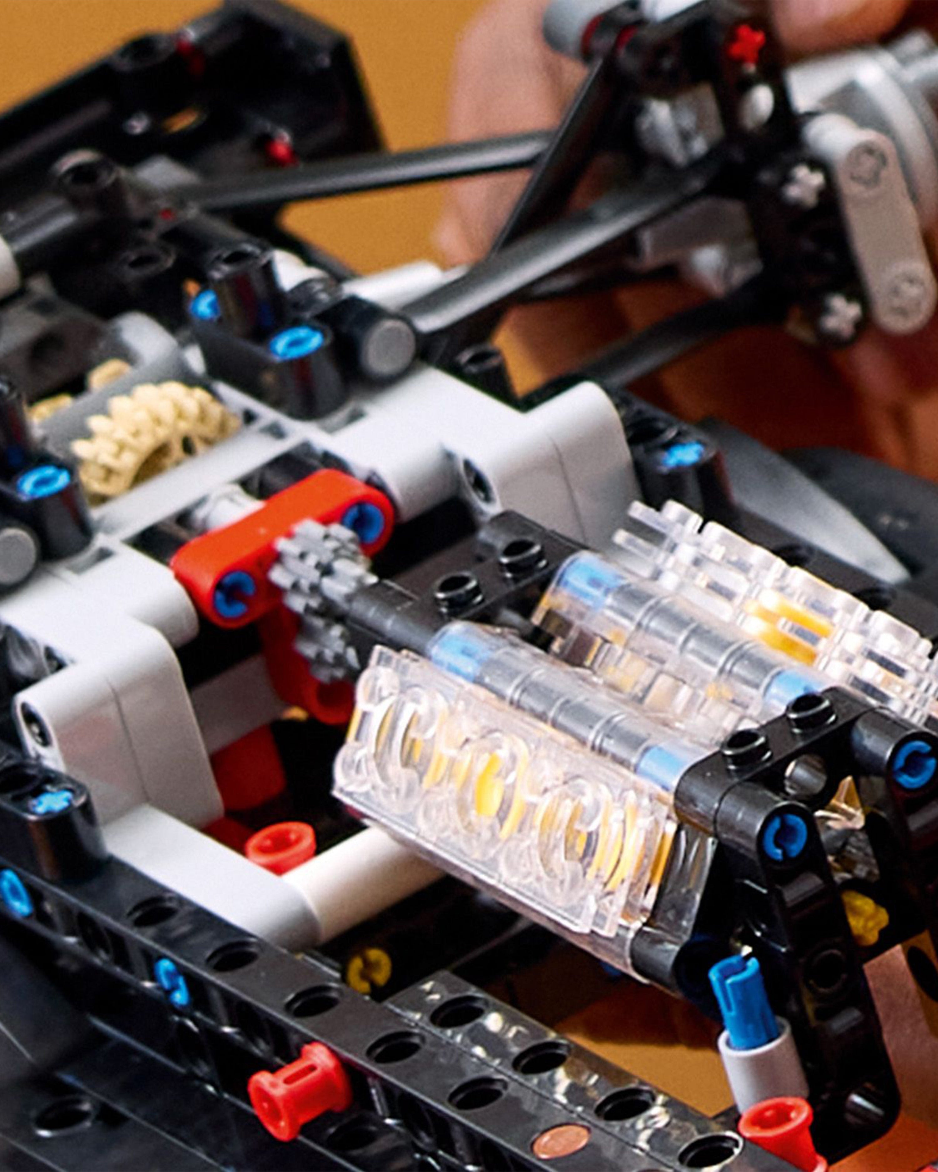 LEGO® Technic Mercedes-AMG F1 W14 E Performance Gift — additional product detail showing Mercedes-AMG PETRONAS F1 styling and product details | Dash Racegear