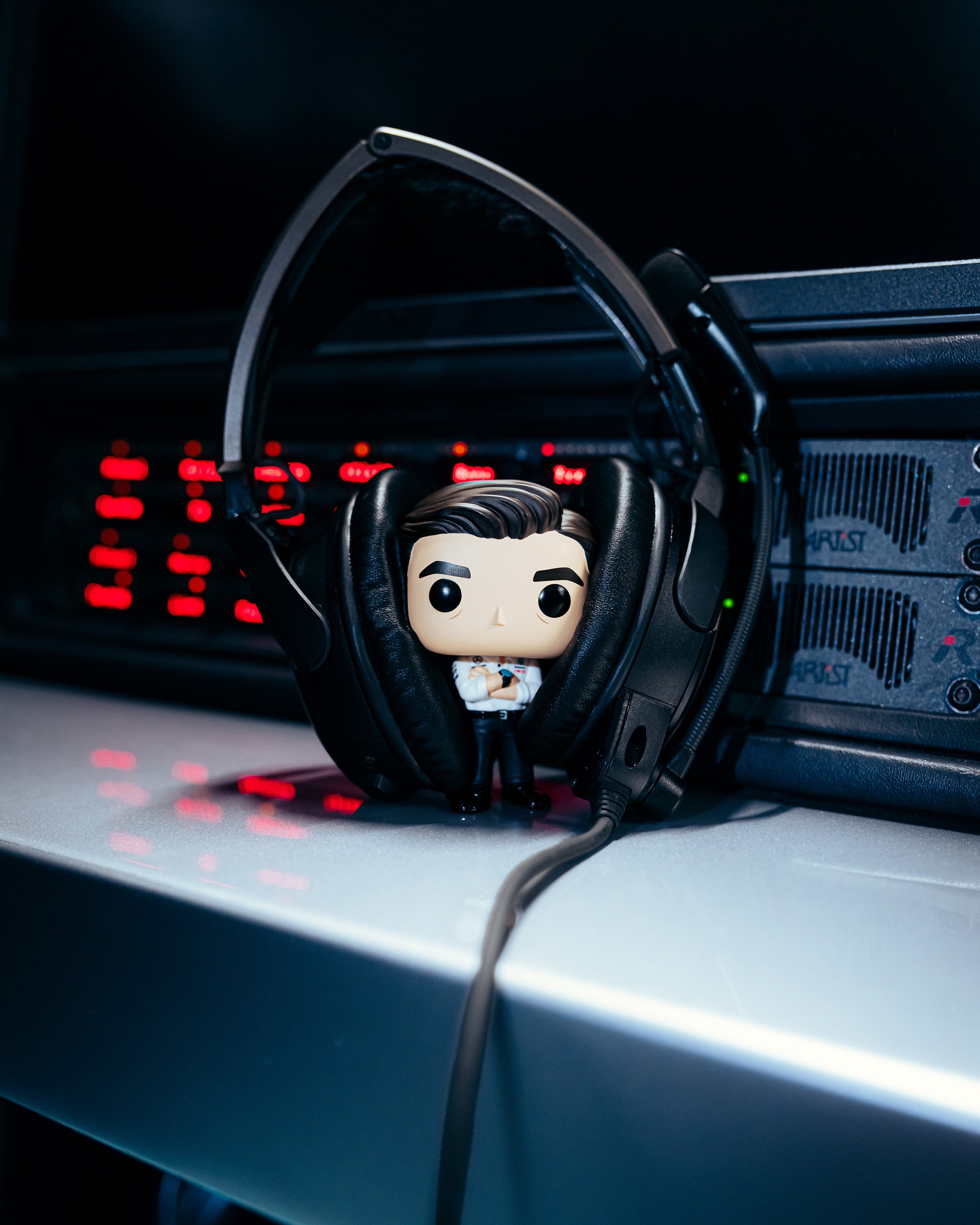 Toto Wolff Funko POP! — close-up design detail showing Mercedes-AMG PETRONAS F1 styling and product details | Dash Racegear