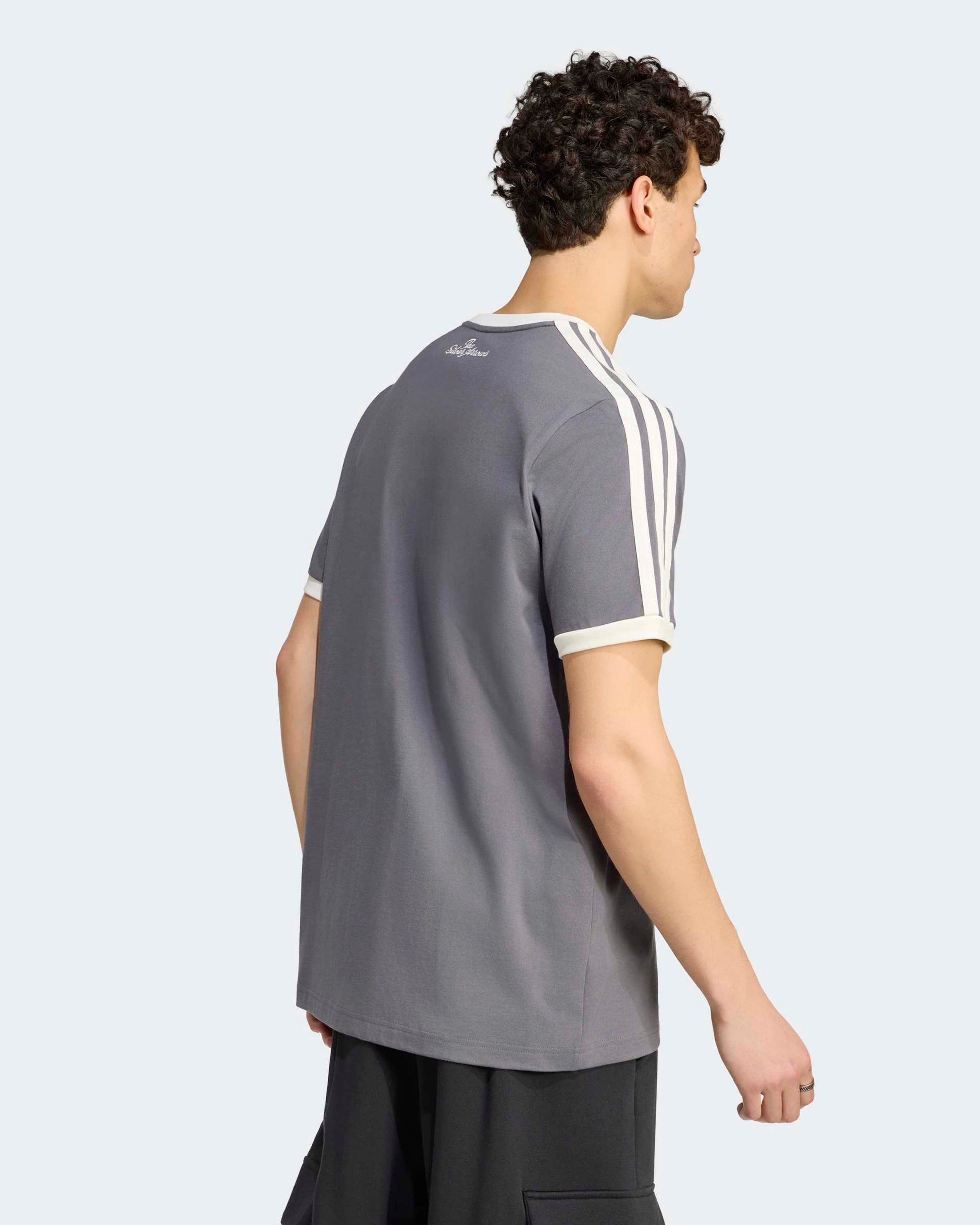 Mens Silver Arrows Icon T-shirt Grey — close-up design detail showing Mercedes-AMG PETRONAS F1 styling and product details | Dash Racegear