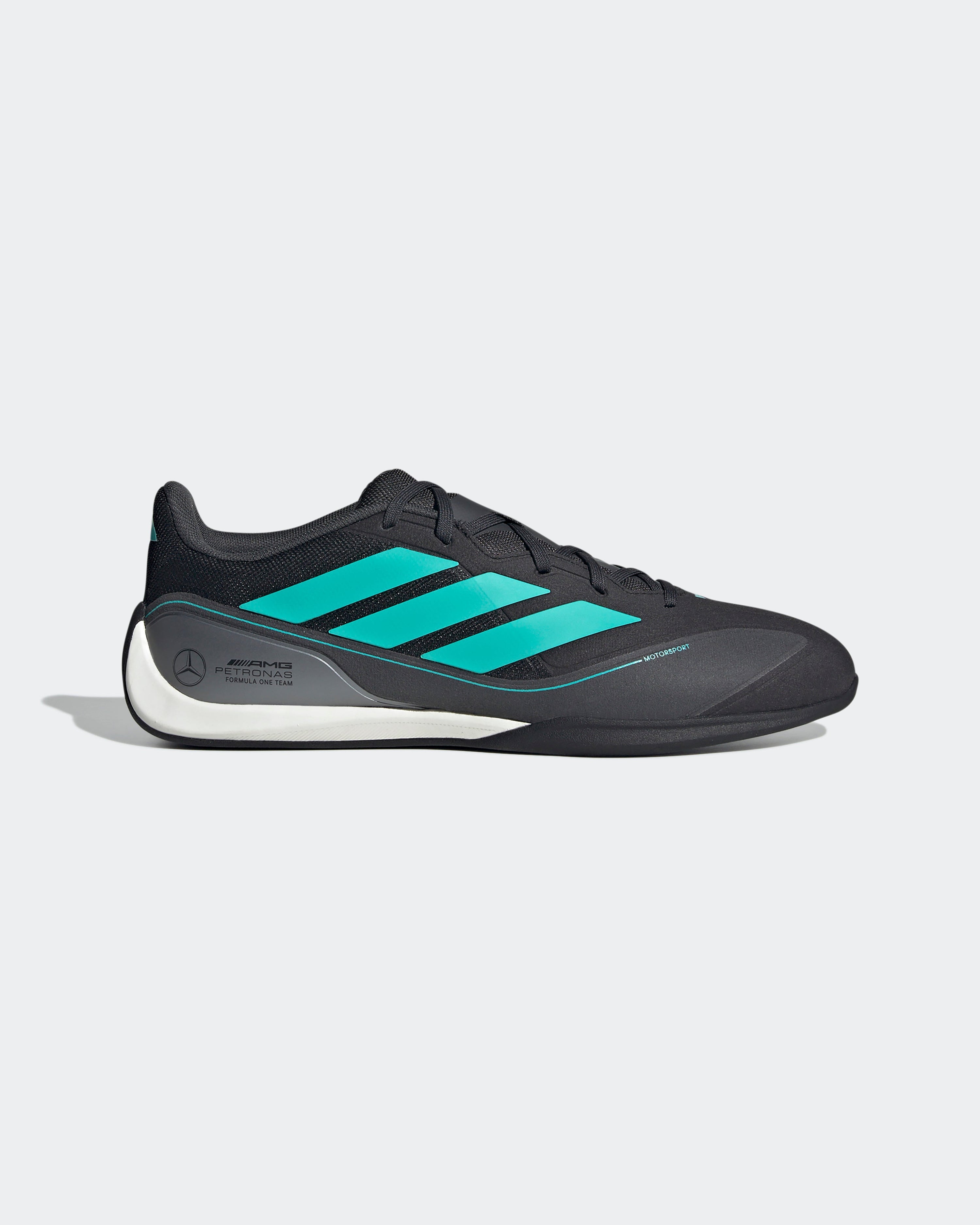 League Shoes Black — primary product view showing Mercedes-AMG PETRONAS F1 styling and product details | Dash Racegear
