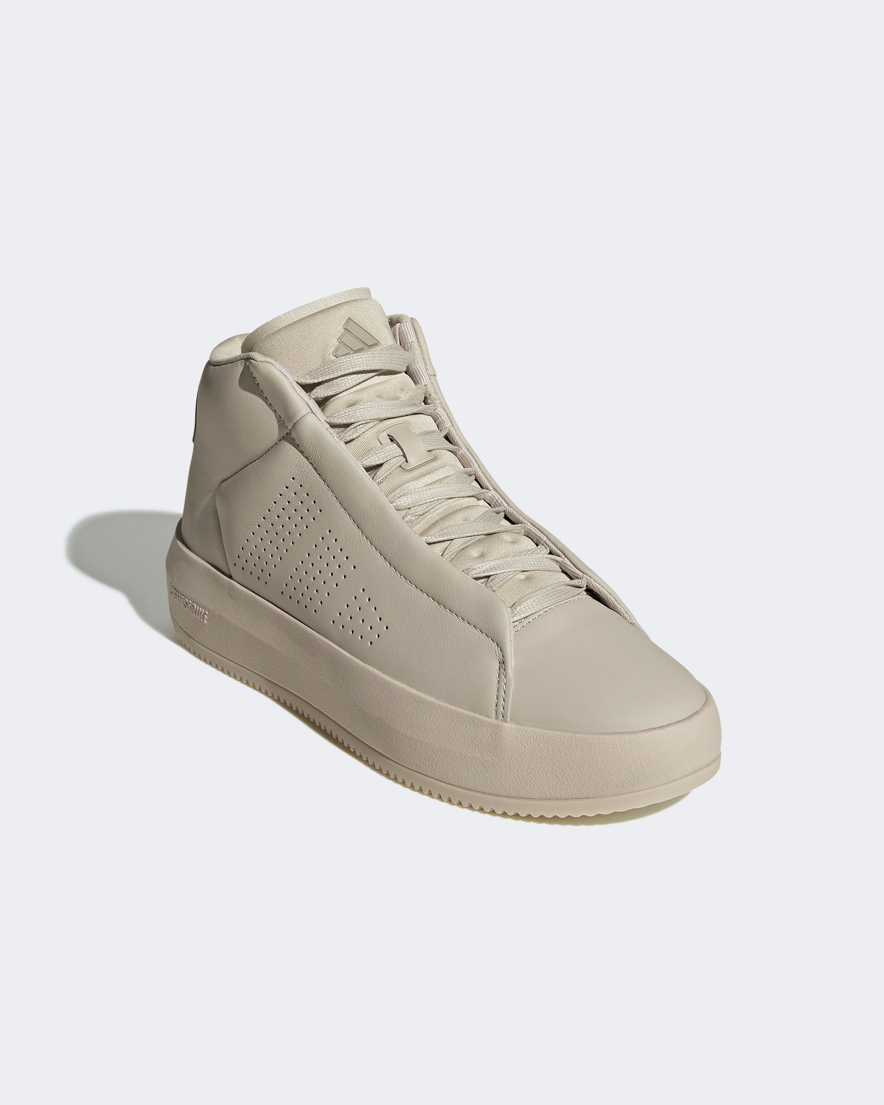 Acesmash Mid Shoes Light Beige — alternate product angle showing Mercedes-AMG PETRONAS F1 styling and product details | Dash Racegear