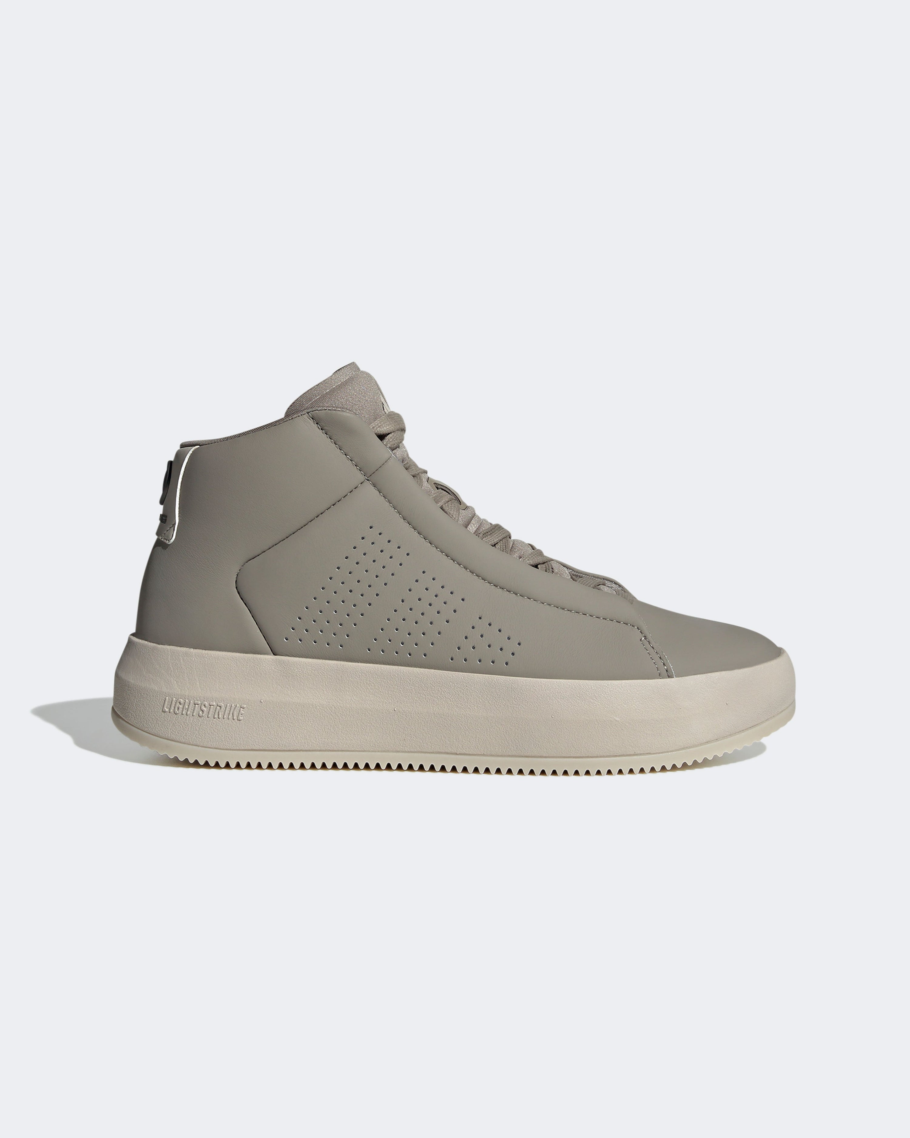 Acesmash Mid Shoes Beige — primary product view showing Mercedes-AMG PETRONAS F1 styling and product details | Dash Racegear