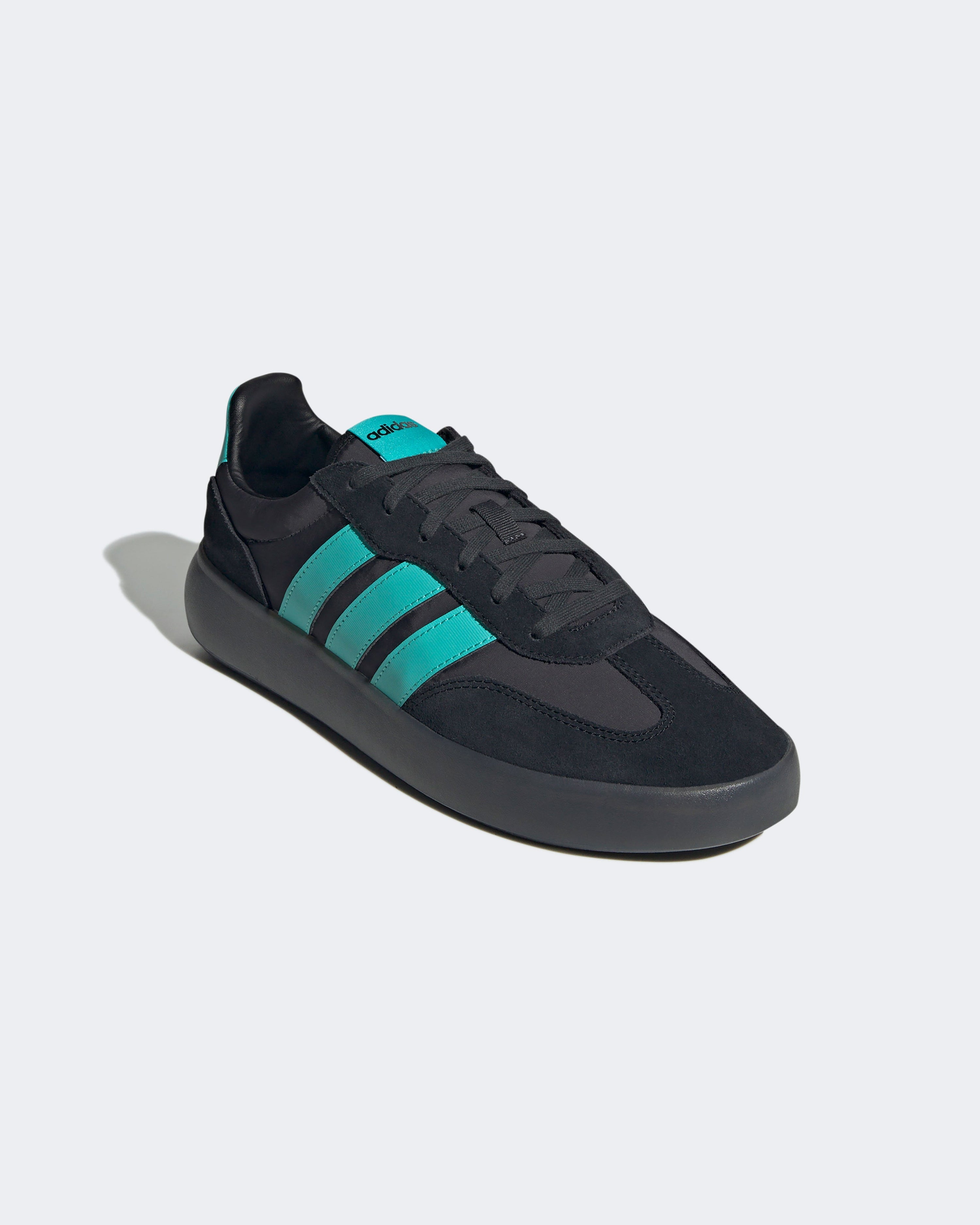 Barreda Decode Shoes Black — primary product view showing Mercedes-AMG PETRONAS F1 styling and product details | Dash Racegear