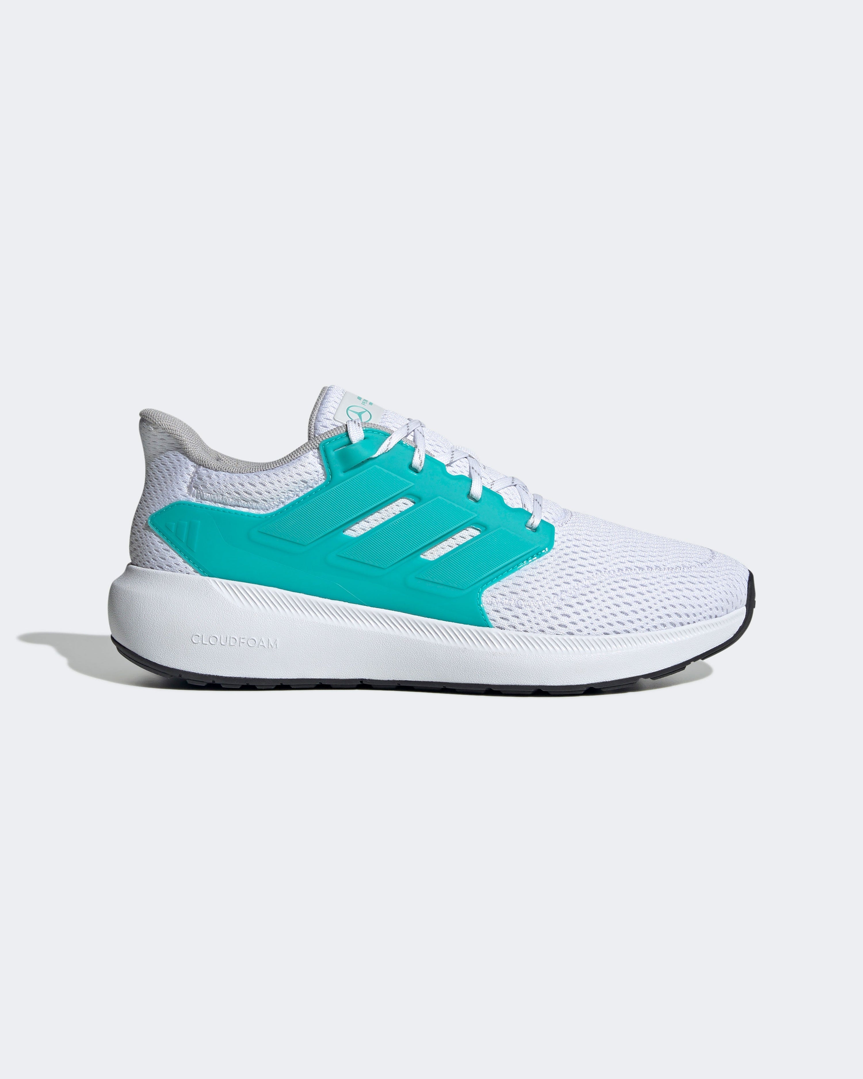 Ultimashow 2.0 Trainers White — primary product view showing Mercedes-AMG PETRONAS F1 styling and product details | Dash Racegear