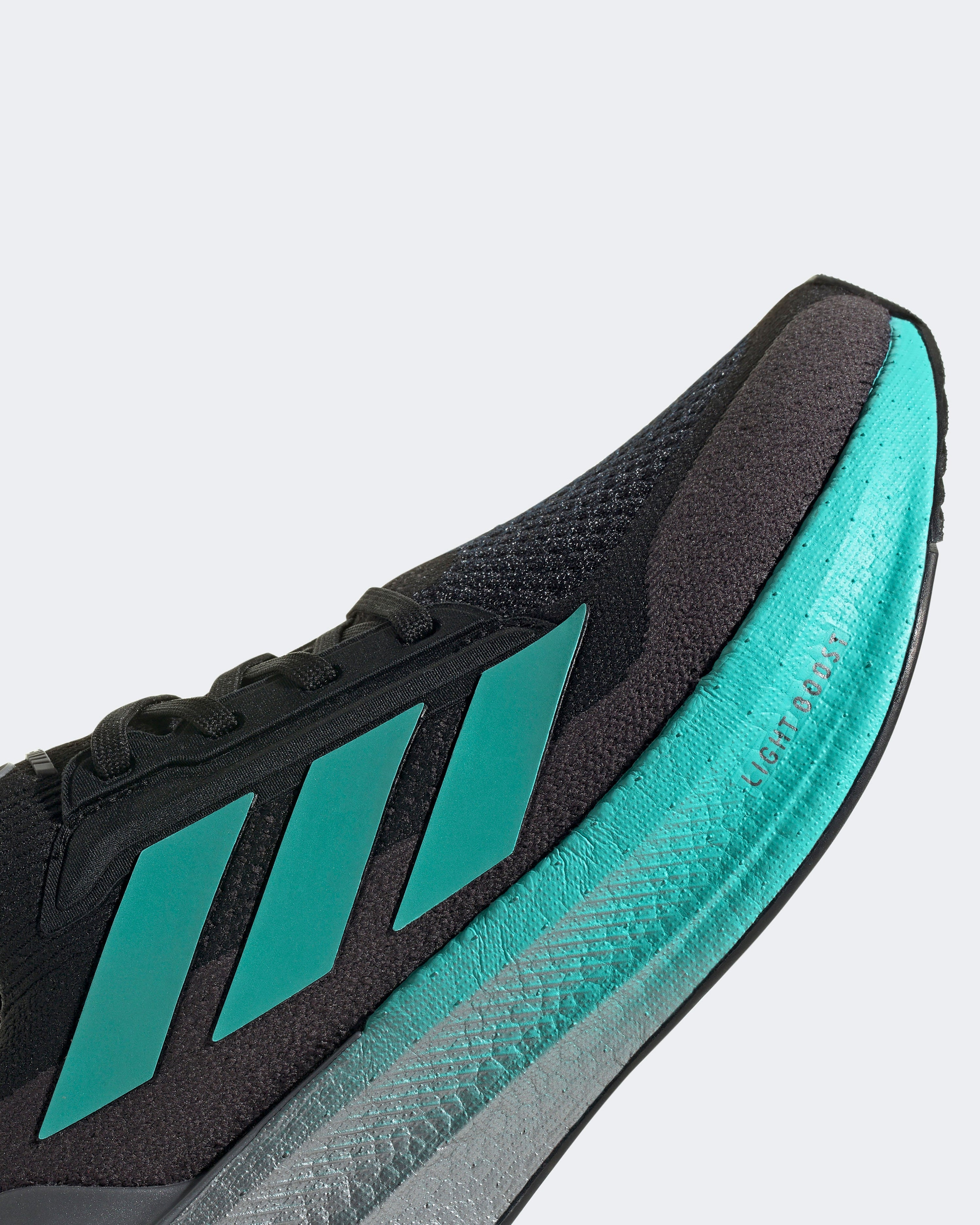 Mens Ultraboost 5X Trainer Black — additional product detail showing Mercedes-AMG PETRONAS F1 styling and product details | Dash Racegear
