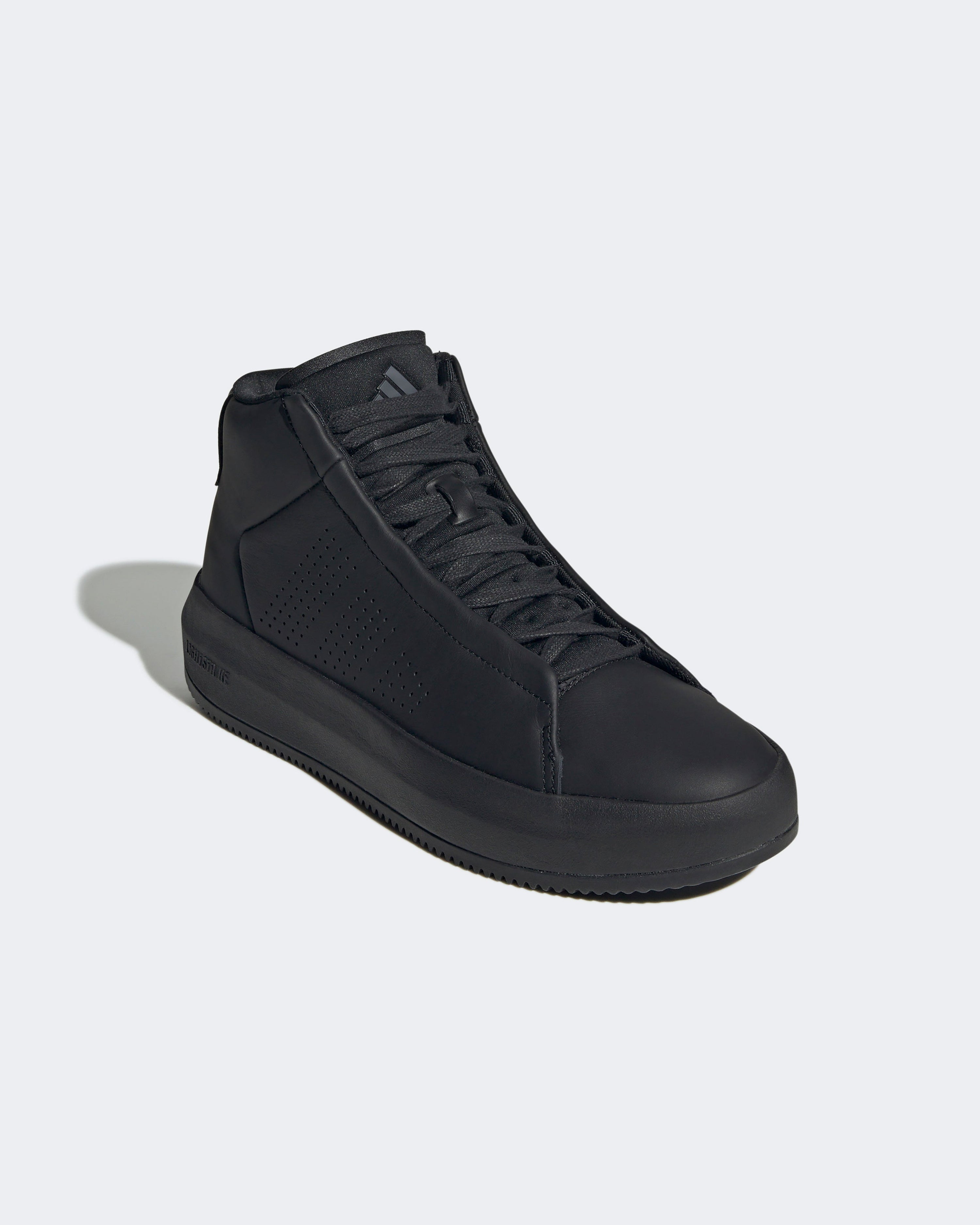 Acesmash Mid Shoes Black — alternate product angle showing Mercedes-AMG PETRONAS F1 styling and product details | Dash Racegear