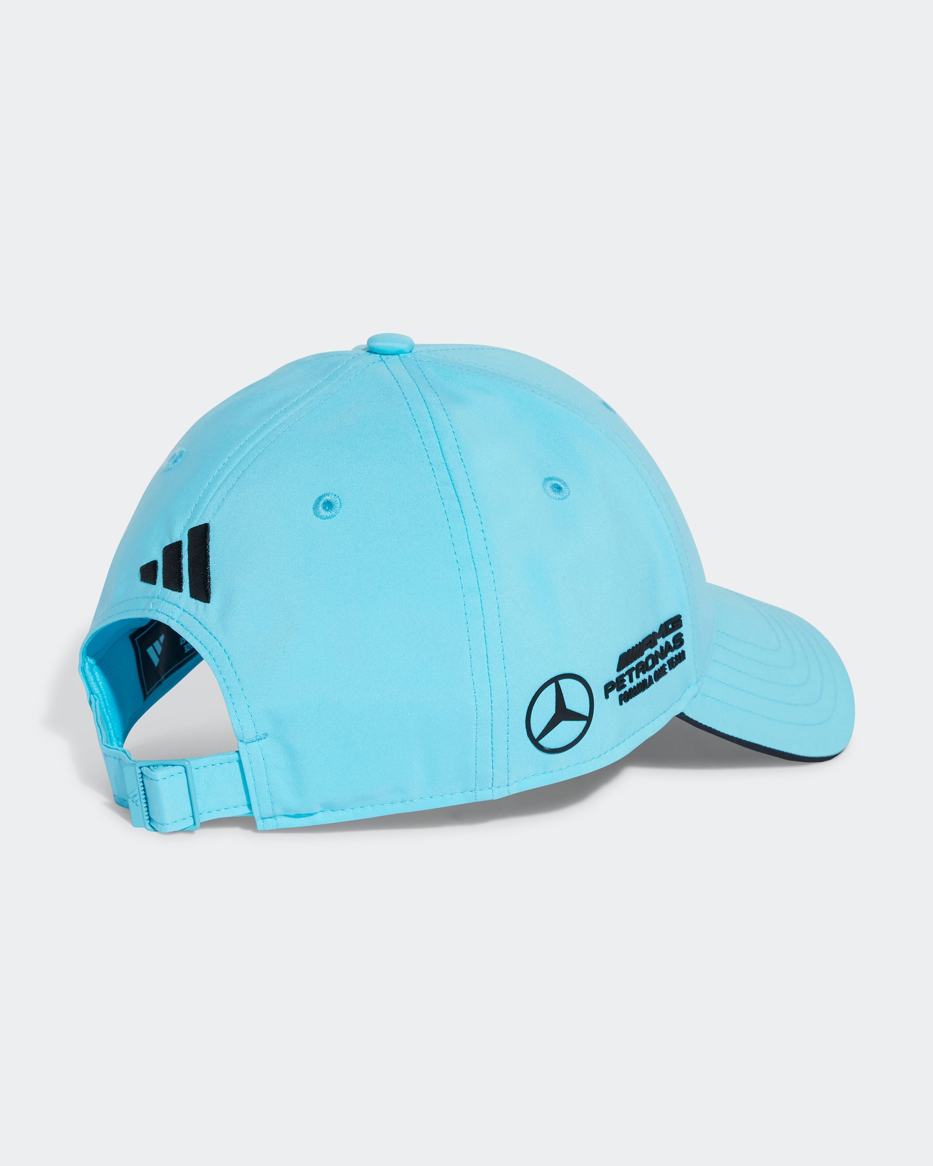 2025 Driver Cap Blue — alternate product angle showing Mercedes-AMG PETRONAS F1 styling and product details | Dash Racegear