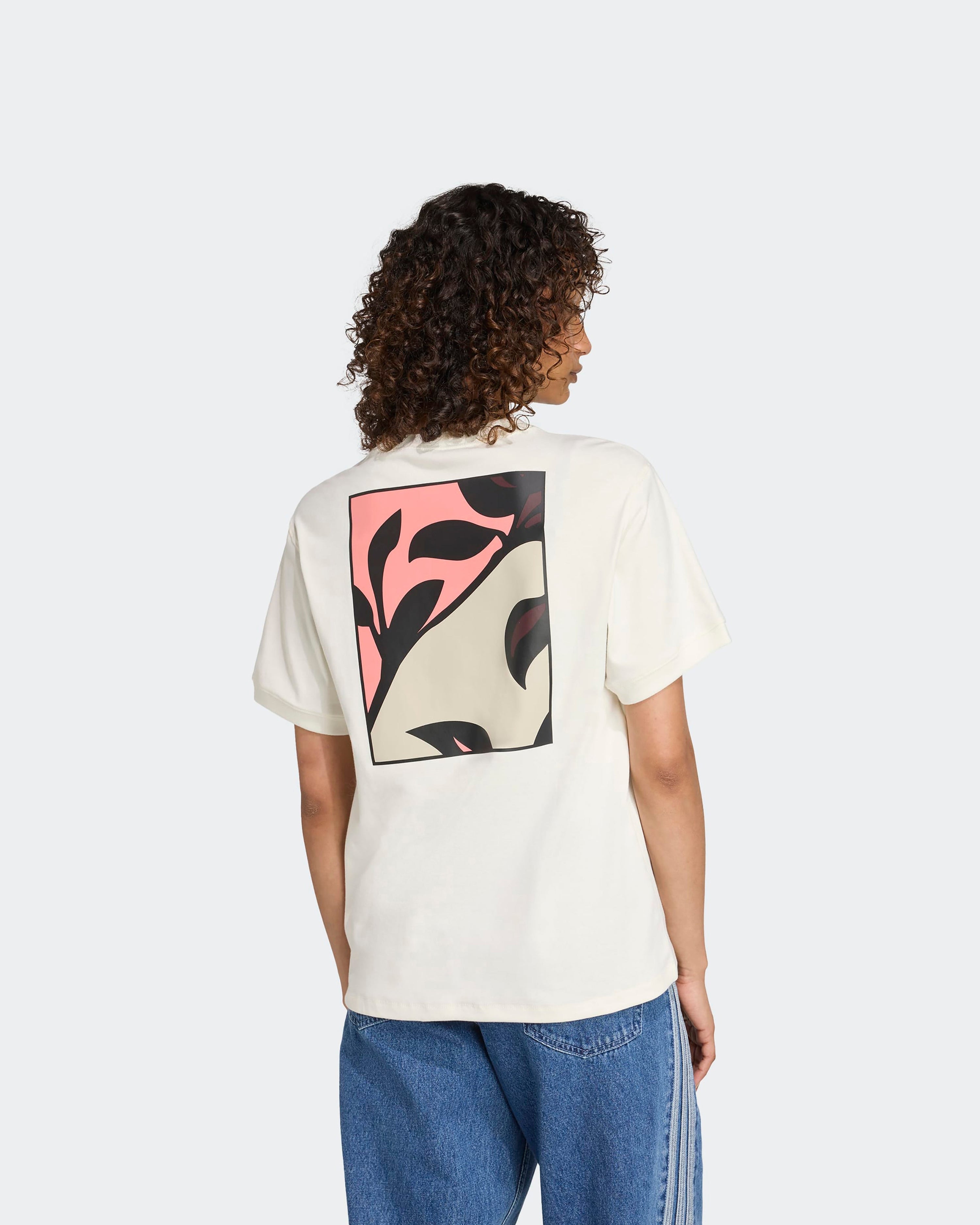 Womens Miami T-shirt White — close-up design detail showing Mercedes-AMG PETRONAS F1 styling and product details | Dash Racegear