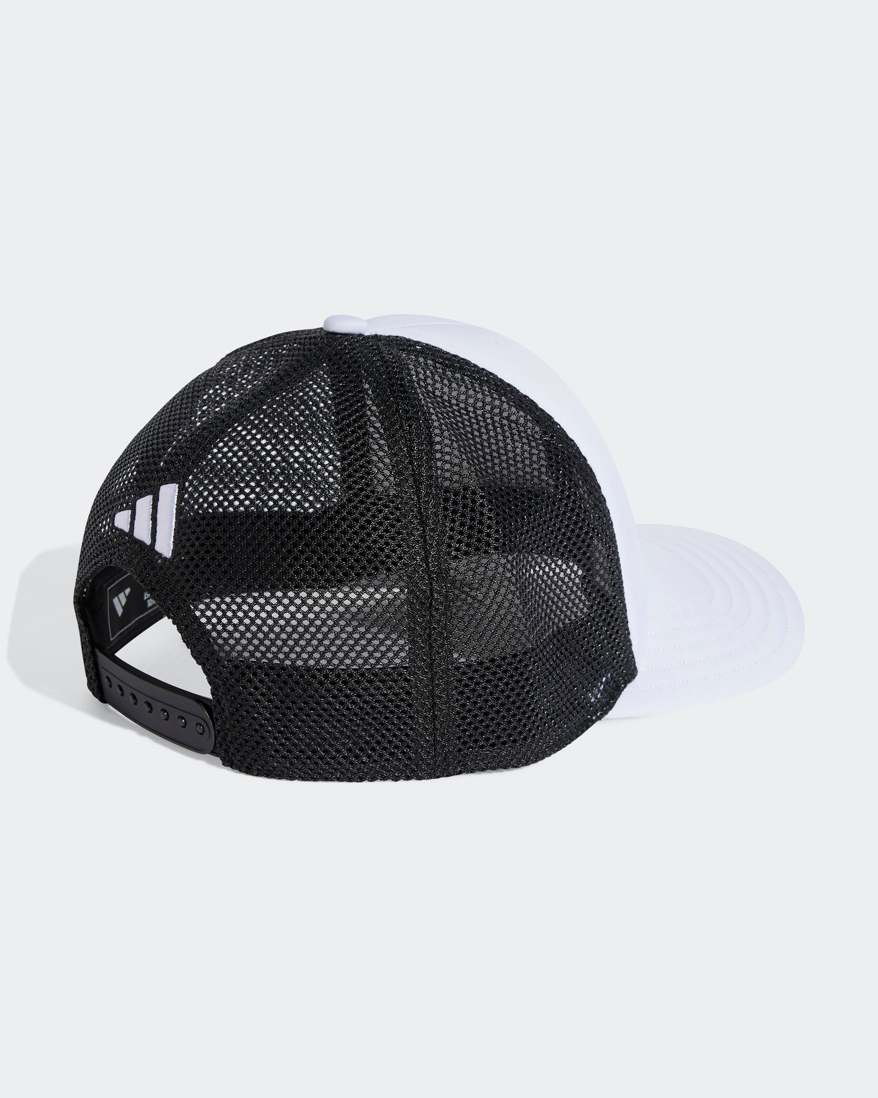 2025 Team Trucker Cap White — alternate product angle showing Mercedes-AMG PETRONAS F1 styling and product details | Dash Racegear