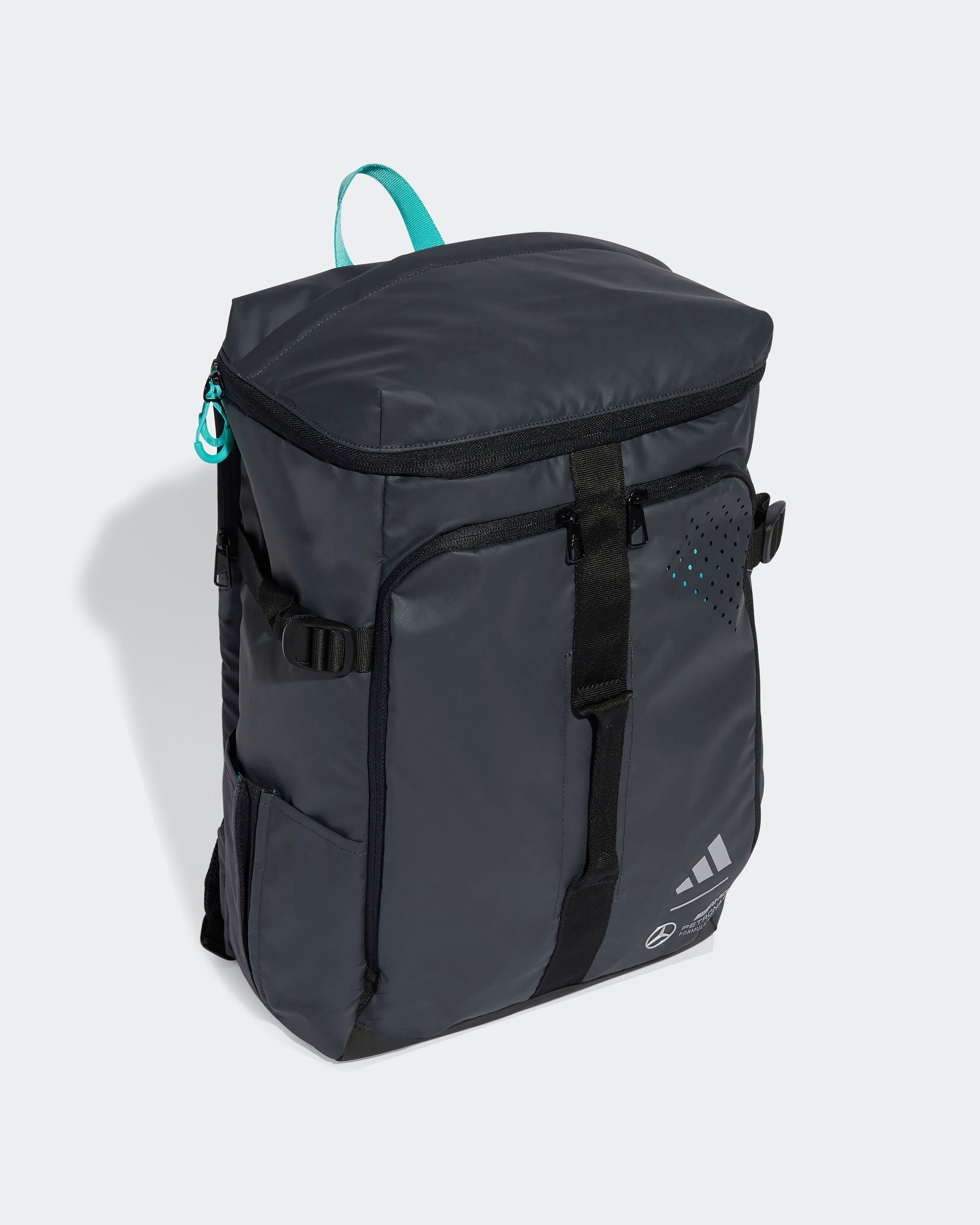 Hybrid Backpack Black — additional product detail showing Mercedes-AMG PETRONAS F1 styling and product details | Dash Racegear