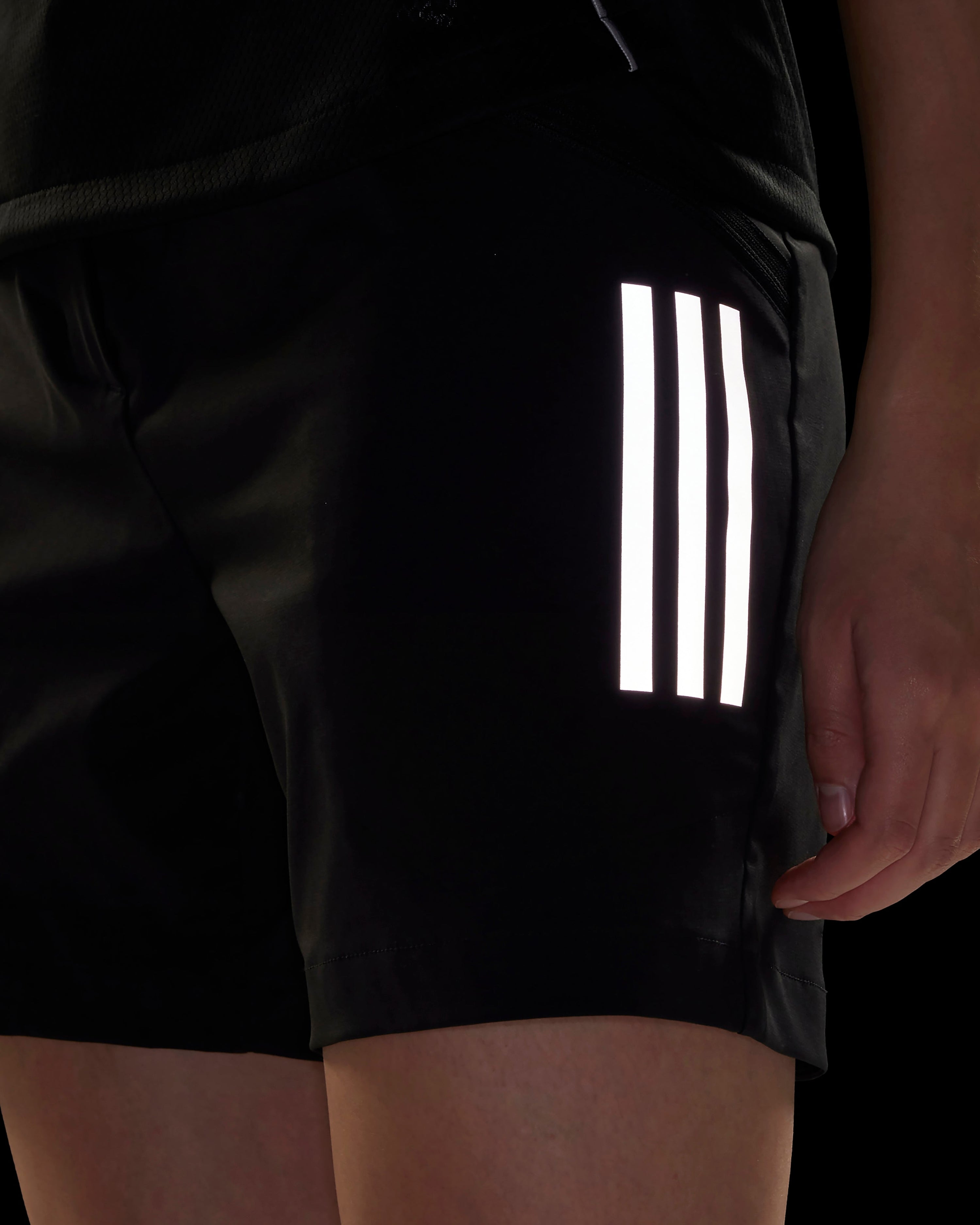 Womens 2025 Mechanics Shorts Black — additional product detail showing Mercedes-AMG PETRONAS F1 styling and product details | Dash Racegear