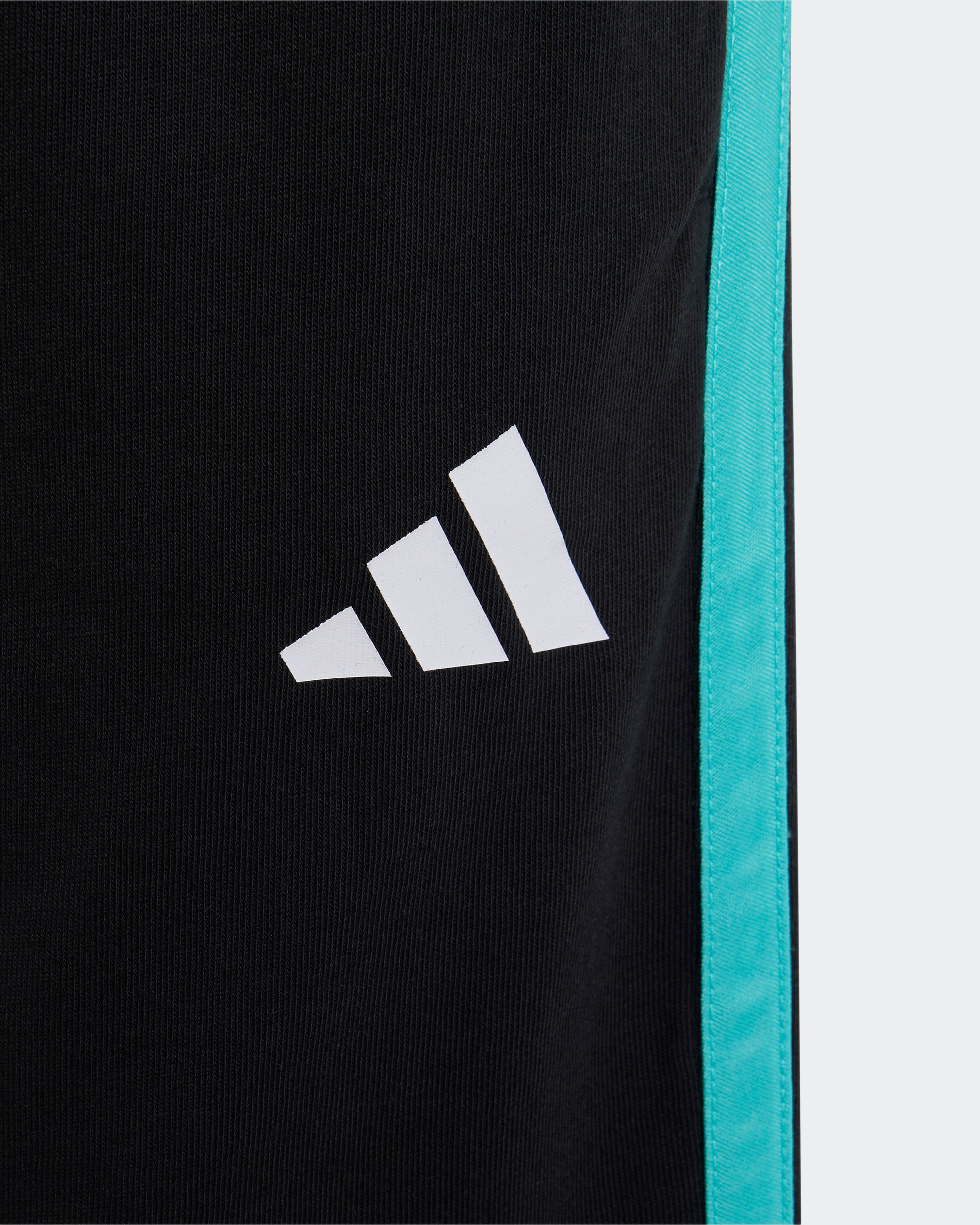 Kids DNA Shorts Black — alternate product angle showing Mercedes-AMG PETRONAS F1 styling and product details | Dash Racegear