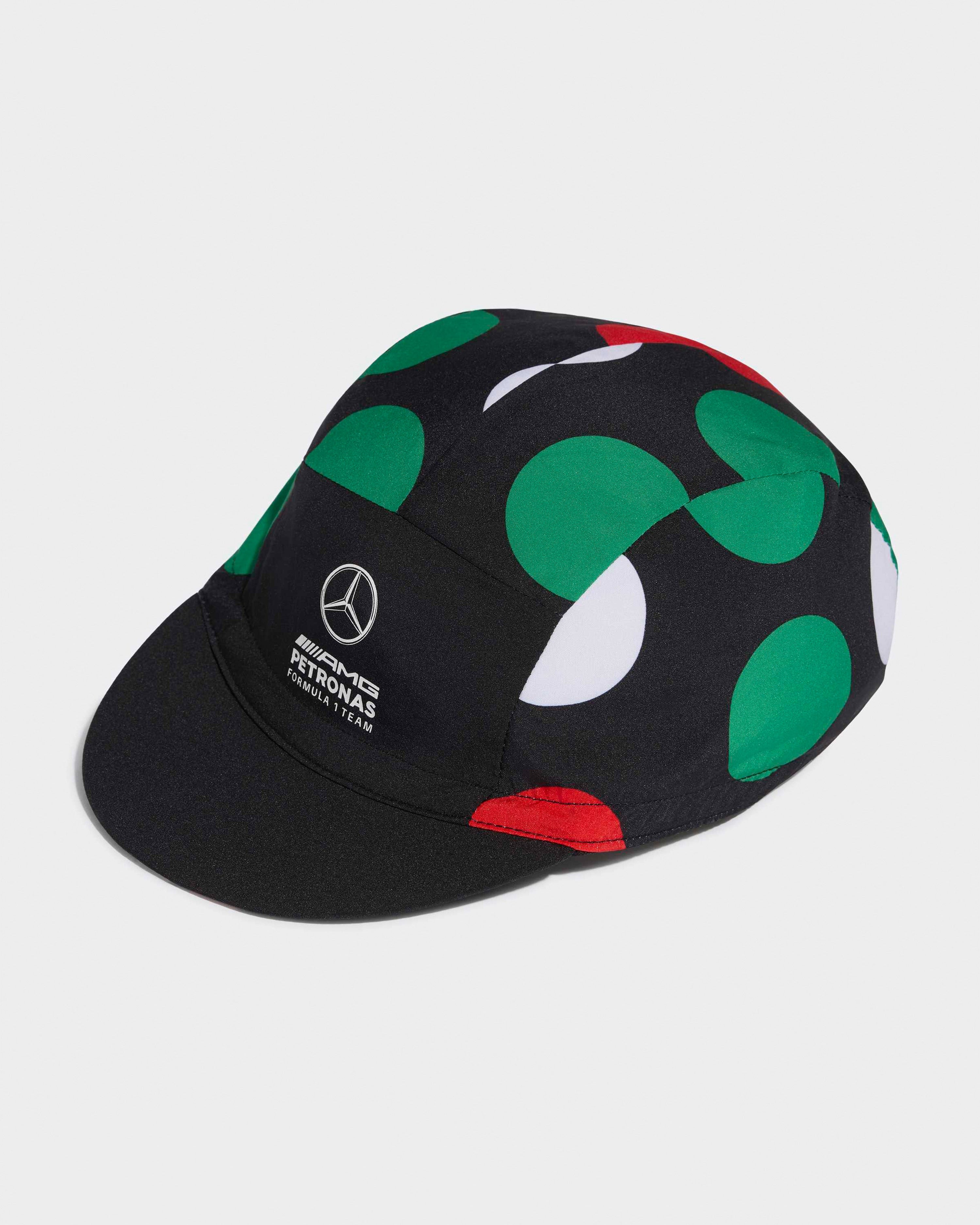 Giro Di Mercedes Cycling Cap Black — primary product view showing Mercedes-AMG PETRONAS F1 styling and product details | Dash Racegear