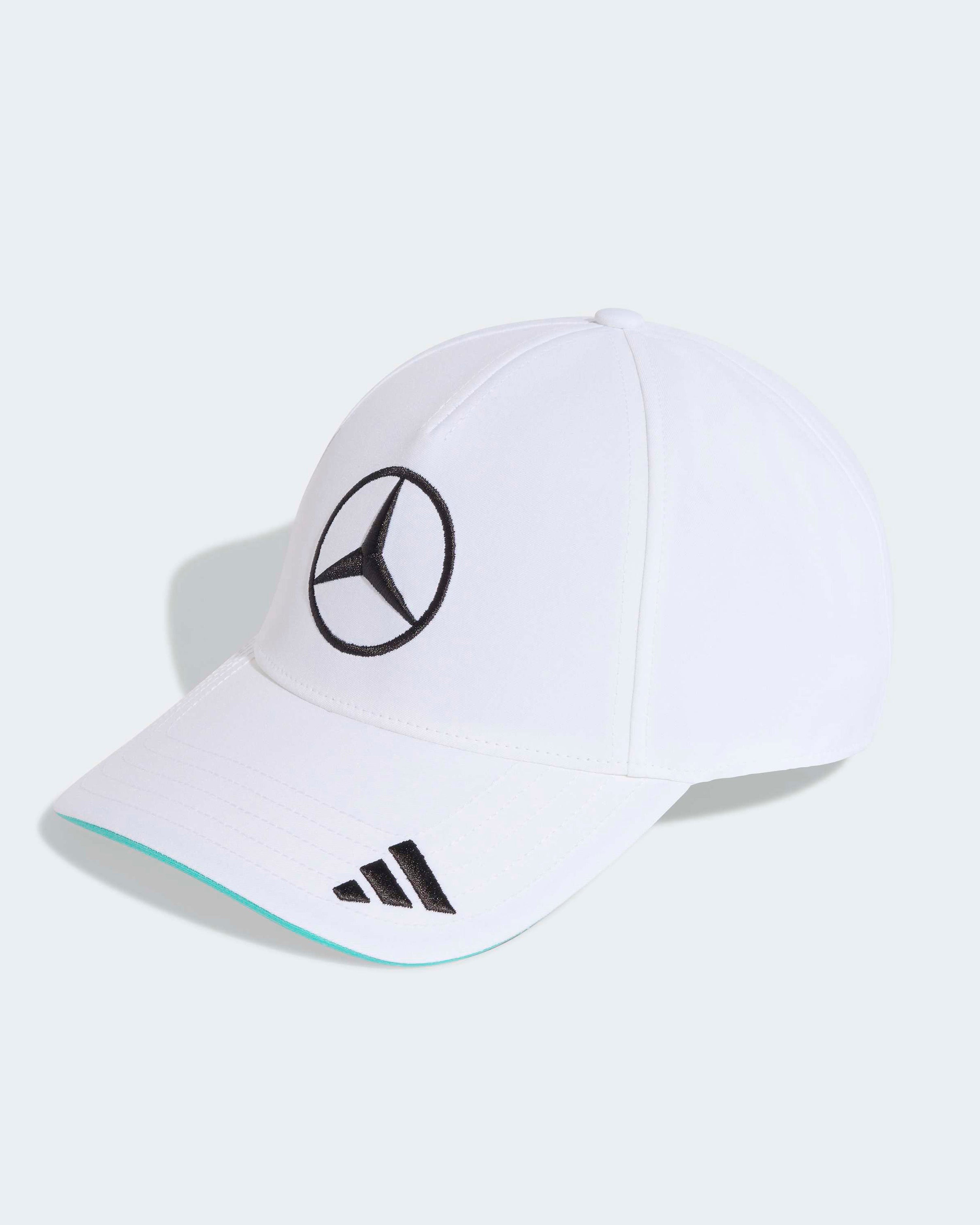 2026 Team Driver Cap White — alternate product angle showing Mercedes-AMG PETRONAS F1 styling and product details | Dash Racegear