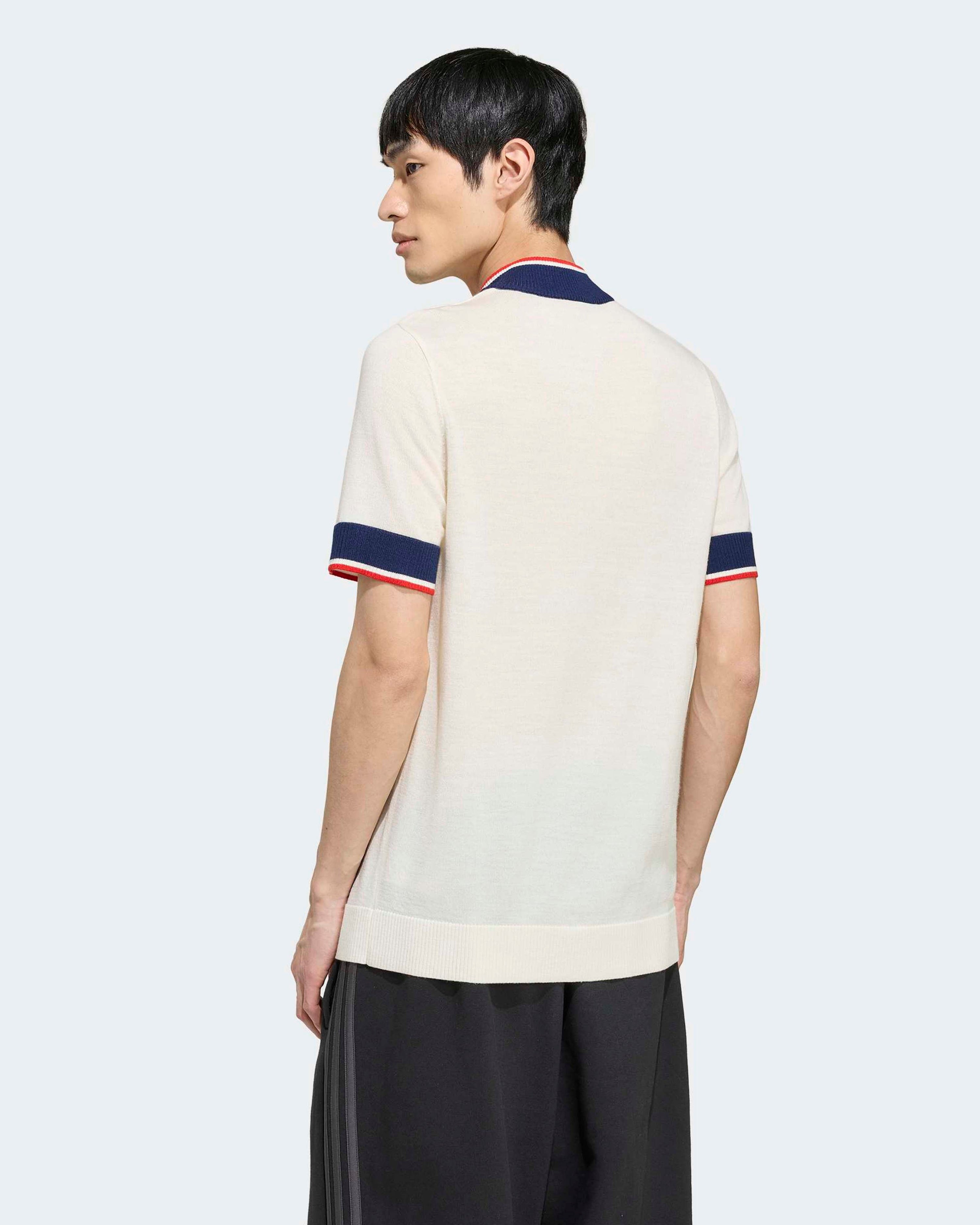 Mens Giro Di Mercedes Merino Top Great Britain White — alternate product angle showing Mercedes-AMG PETRONAS F1 styling and product details | Dash Racegear