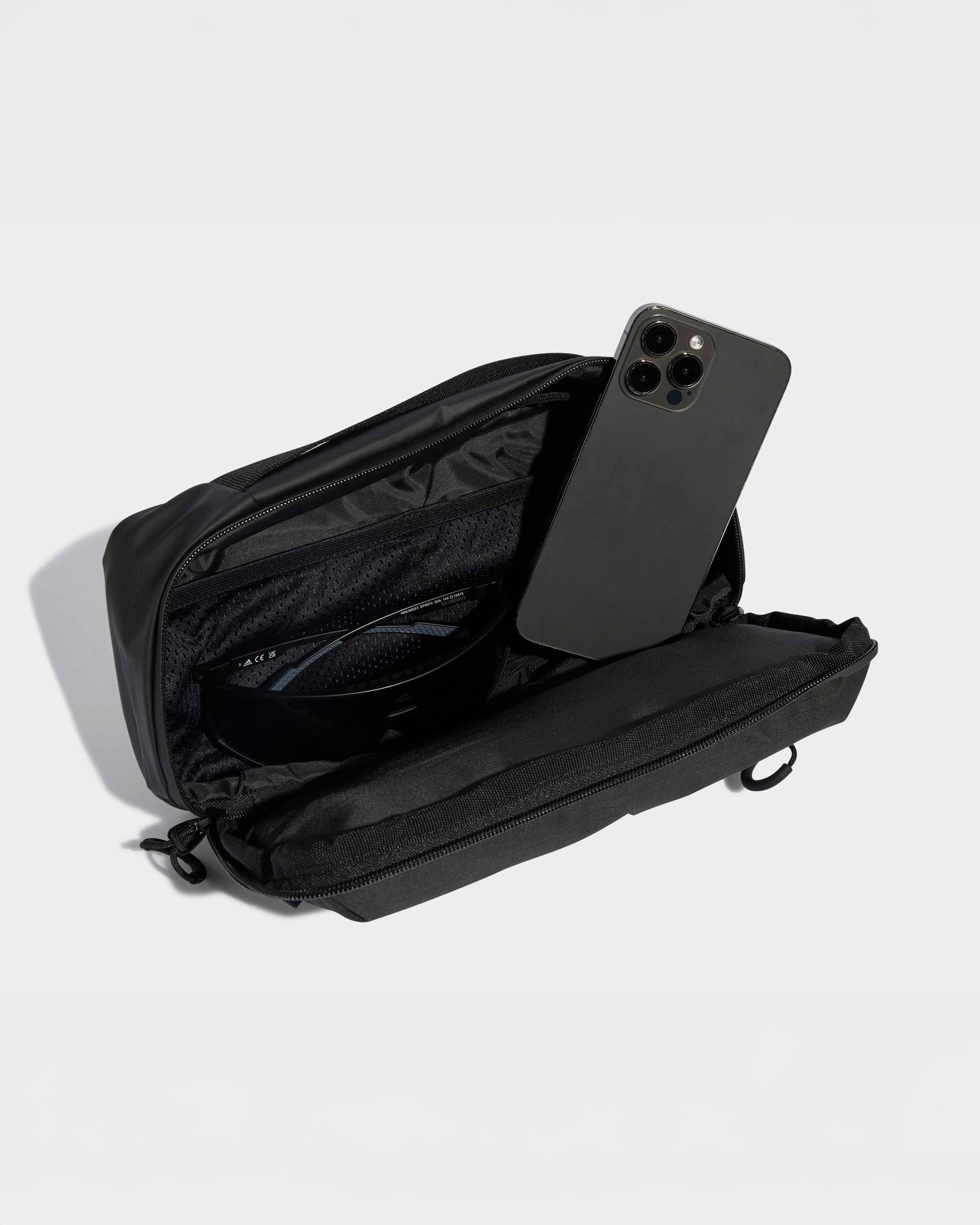 Team Waist Bag Black — additional product detail showing Mercedes-AMG PETRONAS F1 styling and product details | Dash Racegear