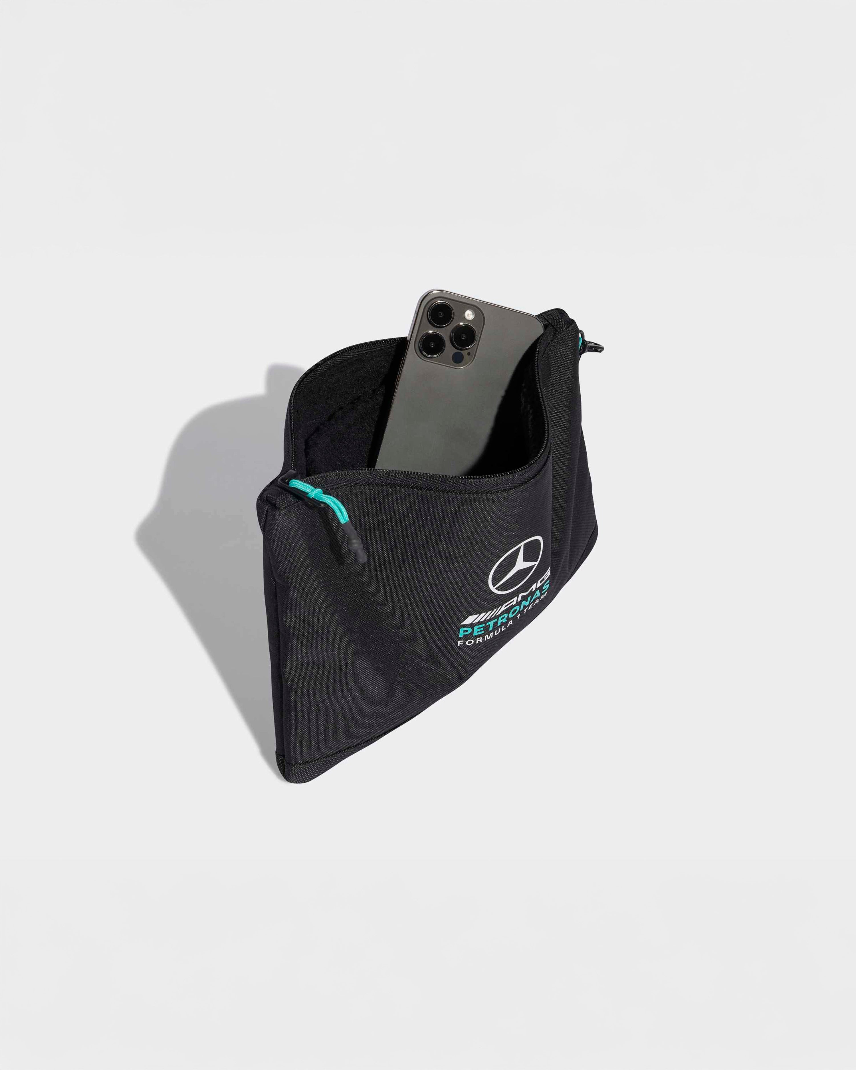 DNA Washbag Black — additional product detail showing Mercedes-AMG PETRONAS F1 styling and product details | Dash Racegear