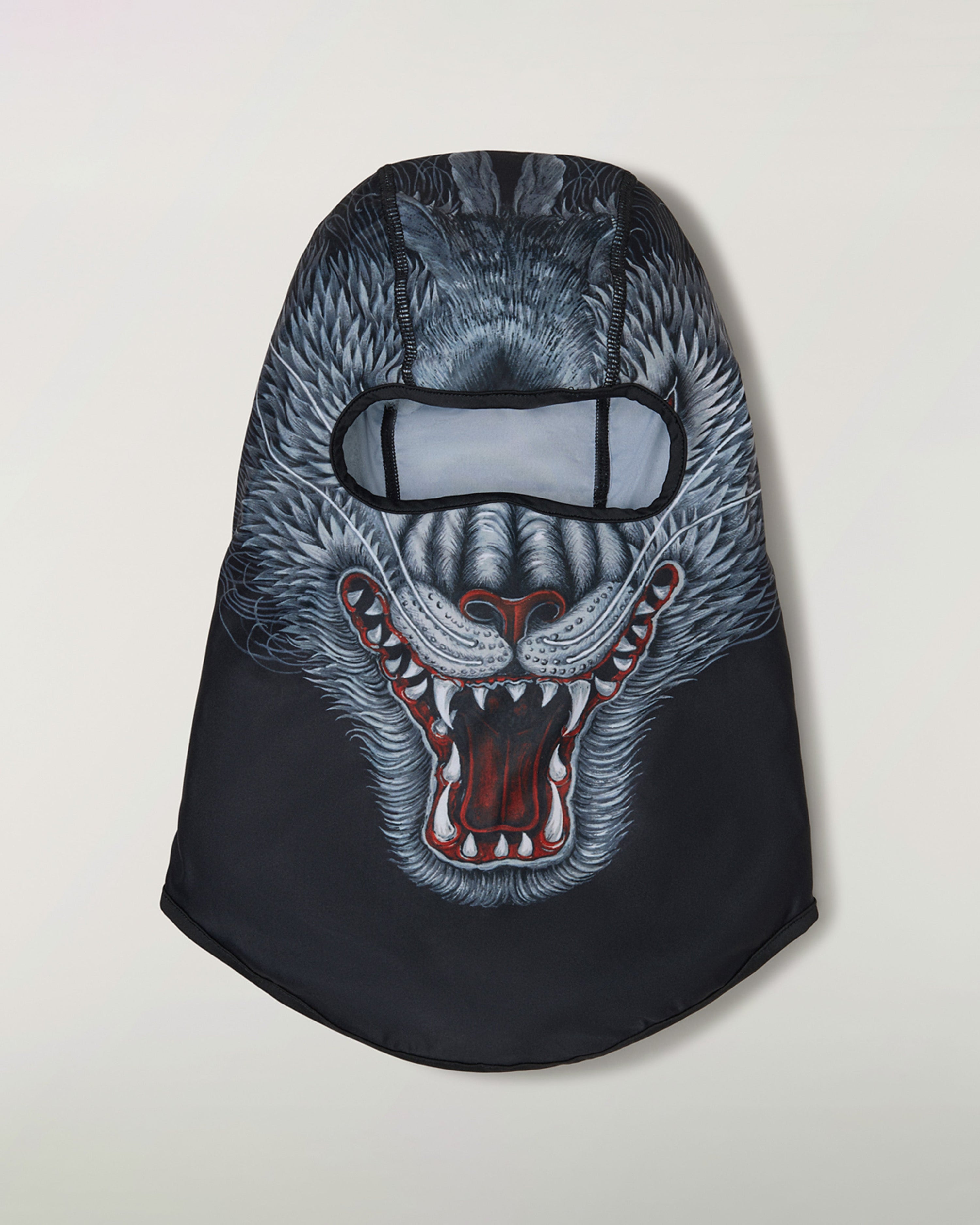 Y-3 Wolf Balaclava Black — additional product detail showing Mercedes-AMG PETRONAS F1 styling and product details | Dash Racegear