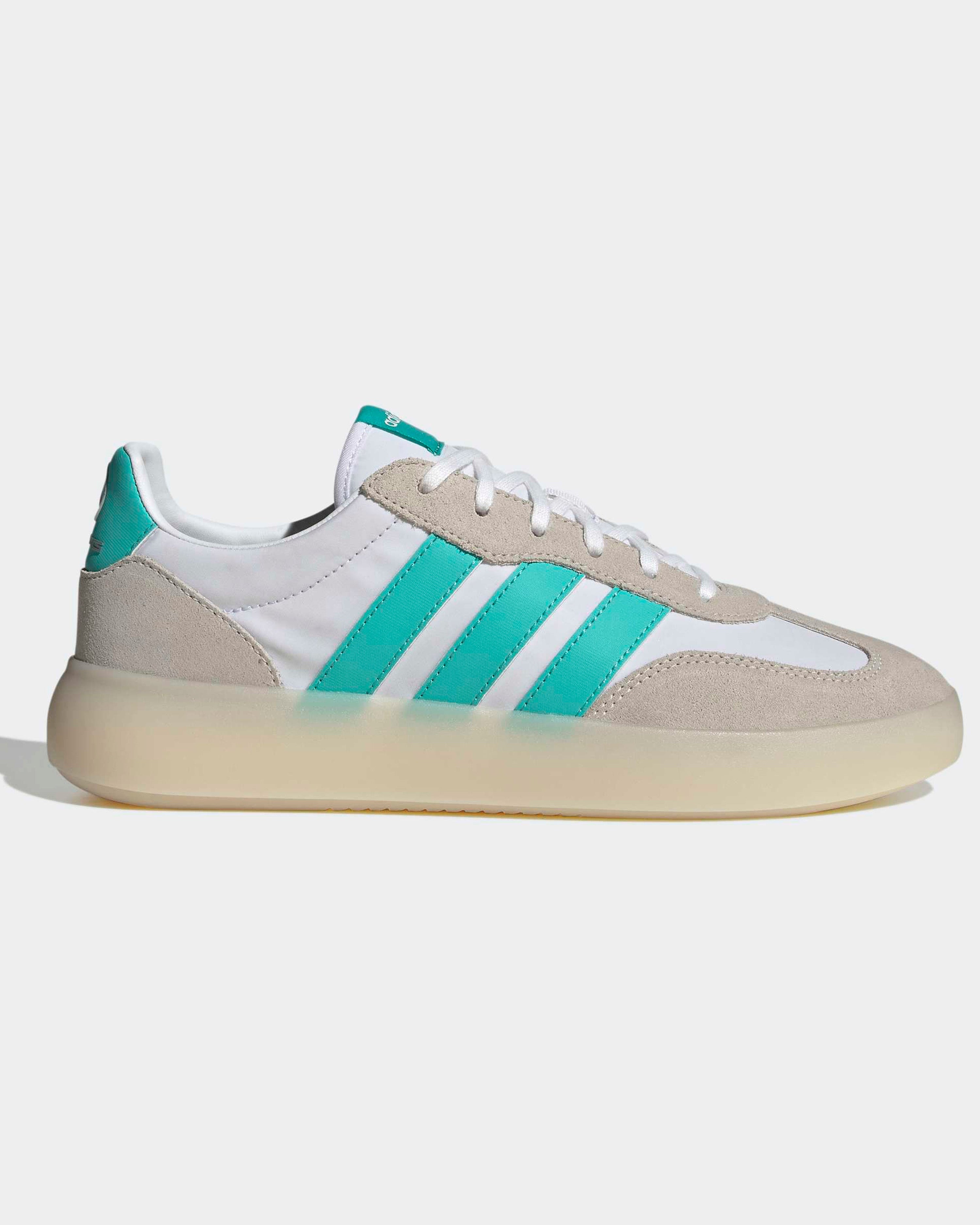 Barreda Decode Shoes White — primary product view showing Mercedes-AMG PETRONAS F1 styling and product details | Dash Racegear