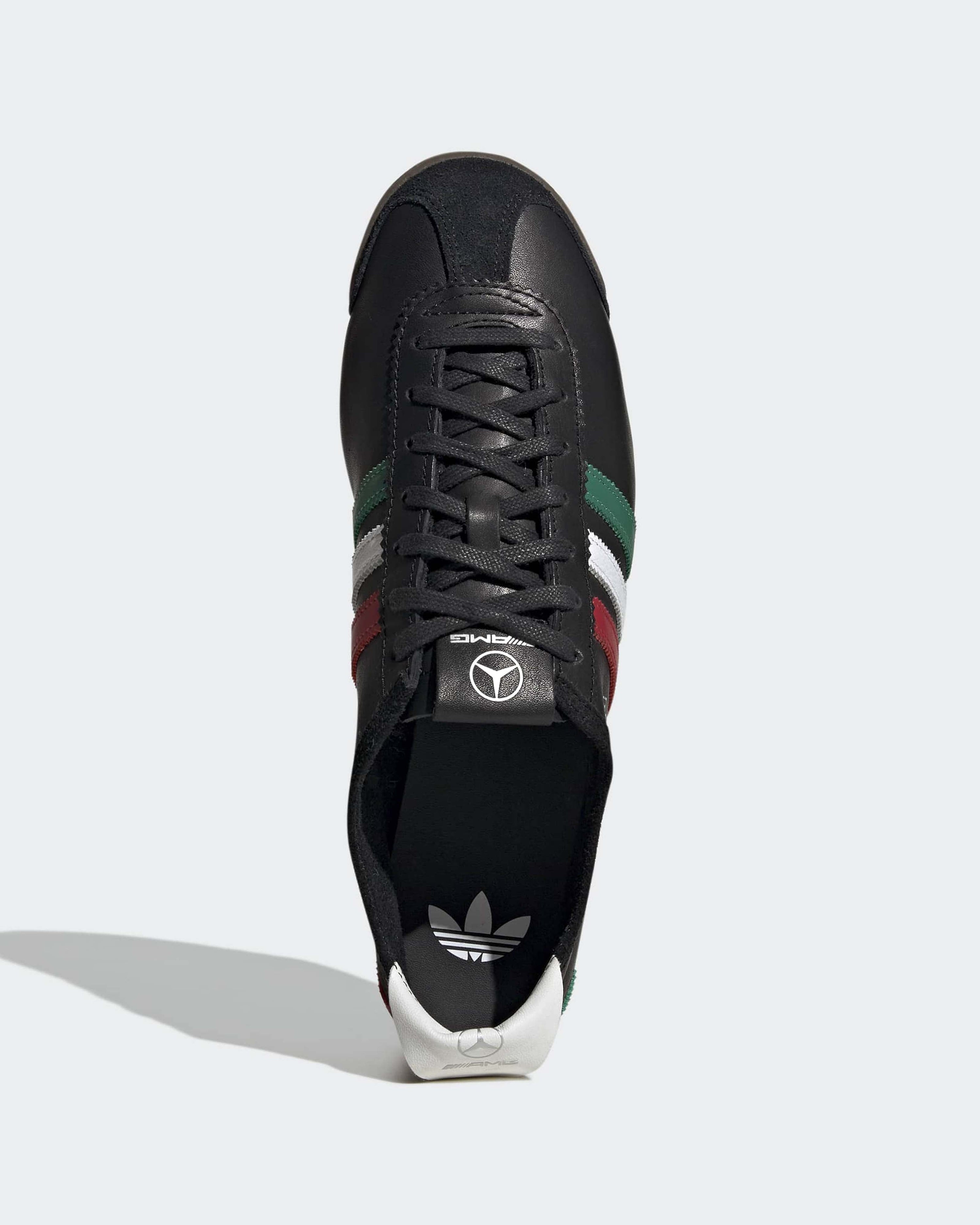 Italia 60s Shoes Black — alternate product angle showing Mercedes-AMG PETRONAS F1 styling and product details | Dash Racegear