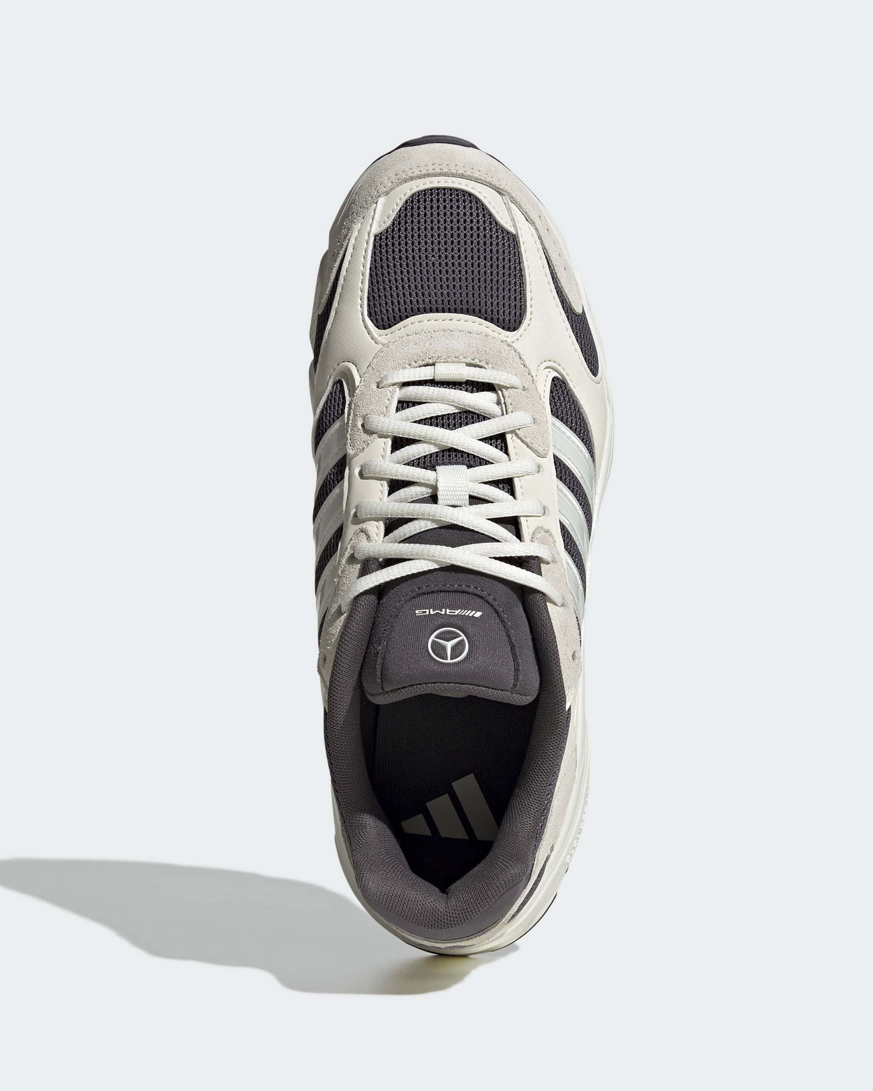 Crazychaos 2000 Shoes White — alternate product angle showing Mercedes-AMG PETRONAS F1 styling and product details | Dash Racegear