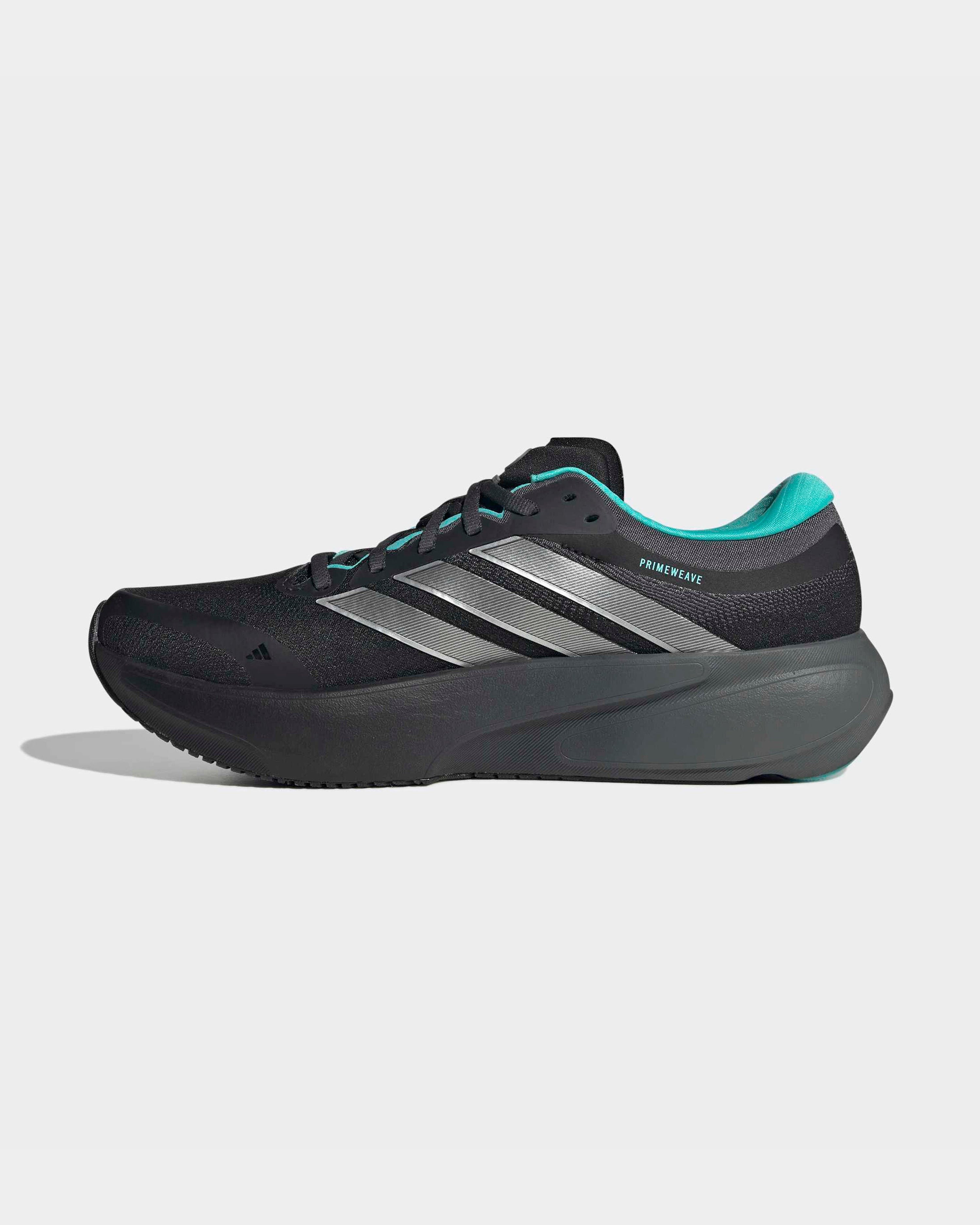 Mens Supernova Rise 3 Shoes Black — additional product detail showing Mercedes-AMG PETRONAS F1 styling and product details | Dash Racegear