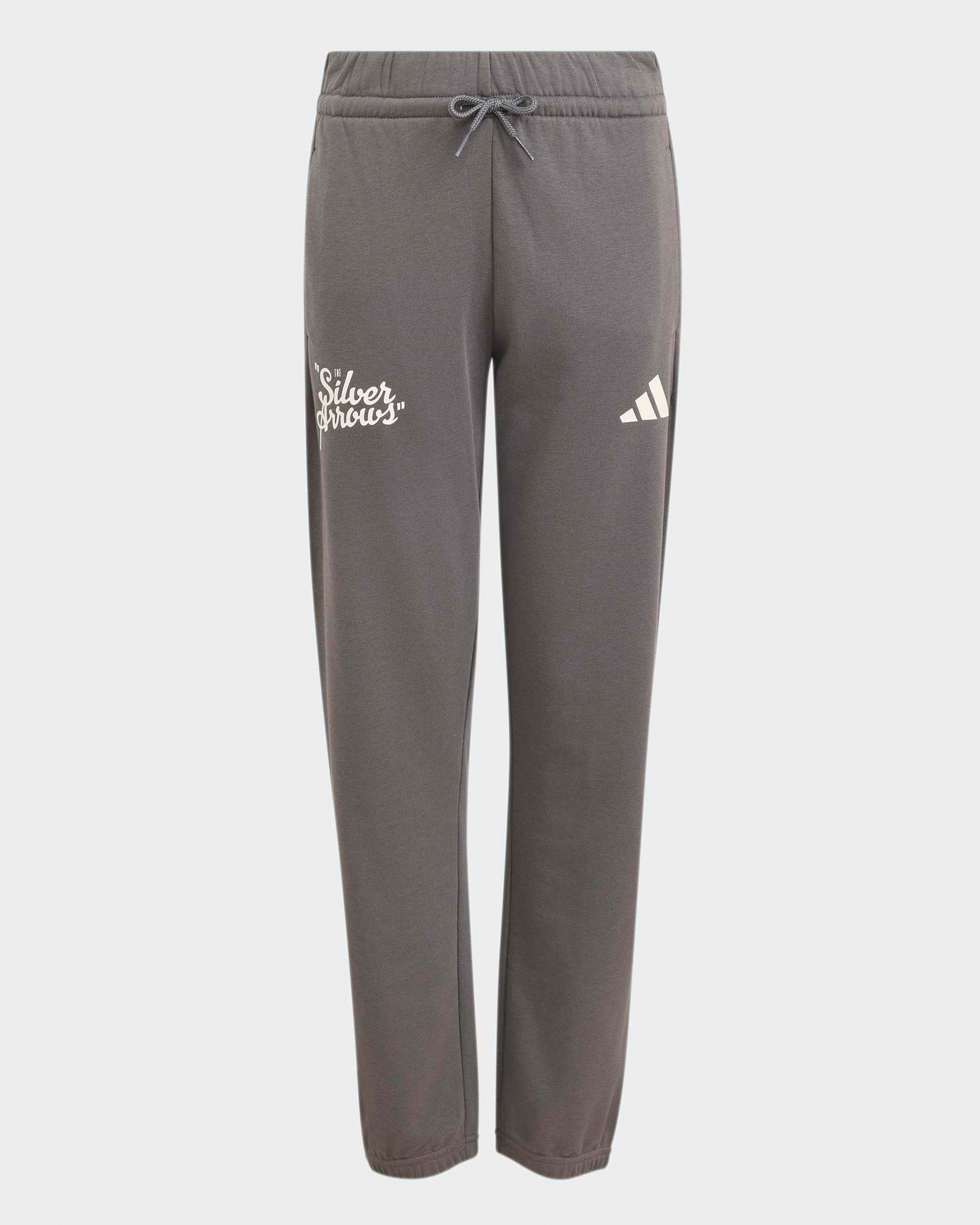 Kids Silver Arrows Heritage Tracksuit Off White — additional product detail showing Mercedes-AMG PETRONAS F1 styling and product details | Dash Racegear