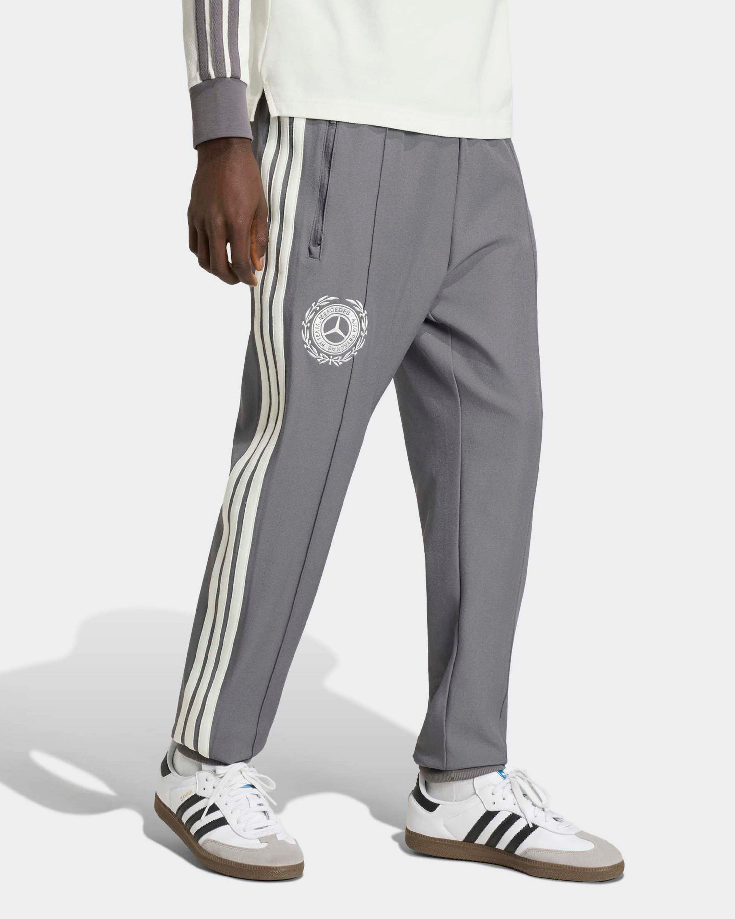 Mens Silver Arrows Icon Pants Grey — primary product view showing Mercedes-AMG PETRONAS F1 styling and product details | Dash Racegear