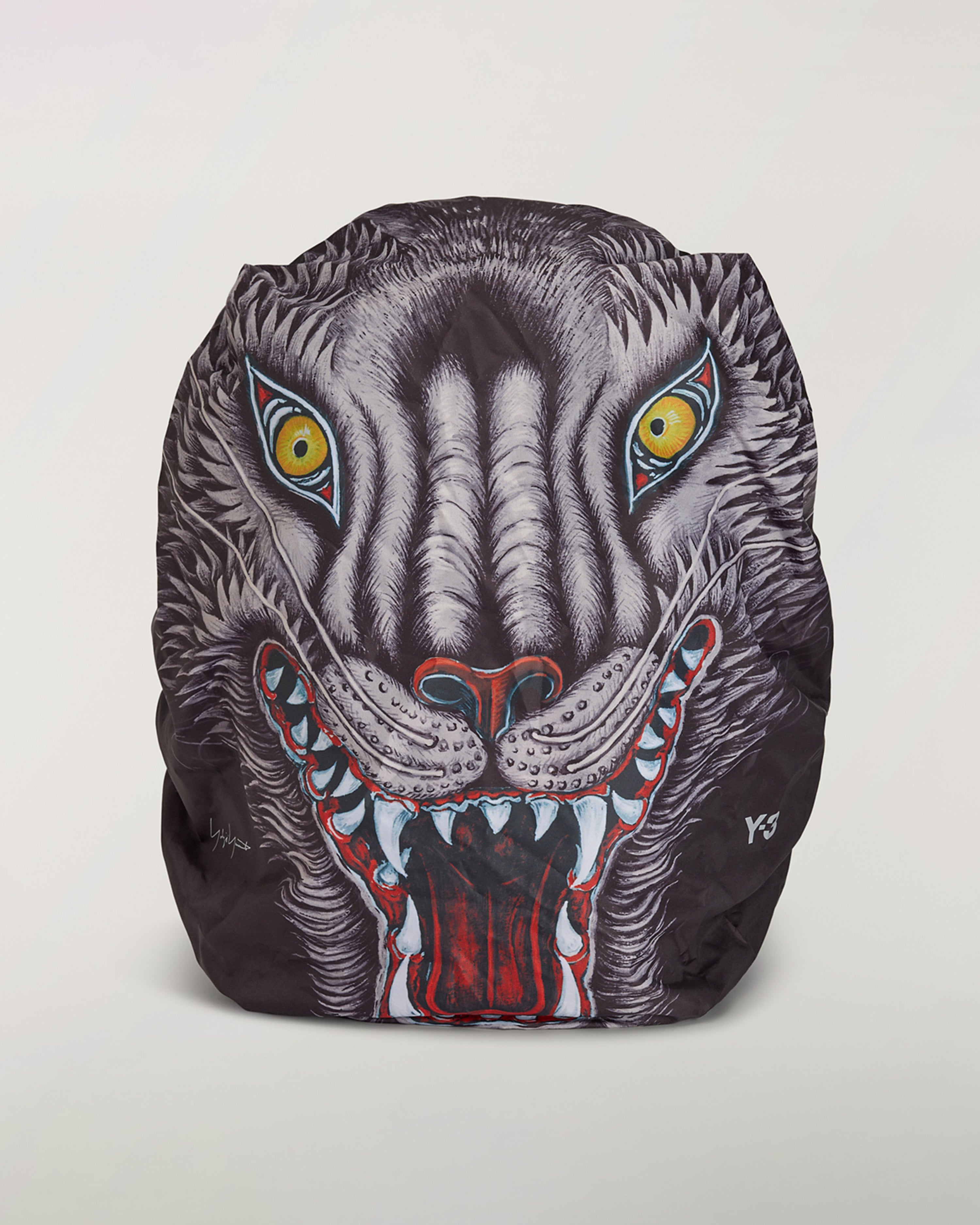 Y-3 Backpack Black — additional product detail showing Mercedes-AMG PETRONAS F1 styling and product details | Dash Racegear