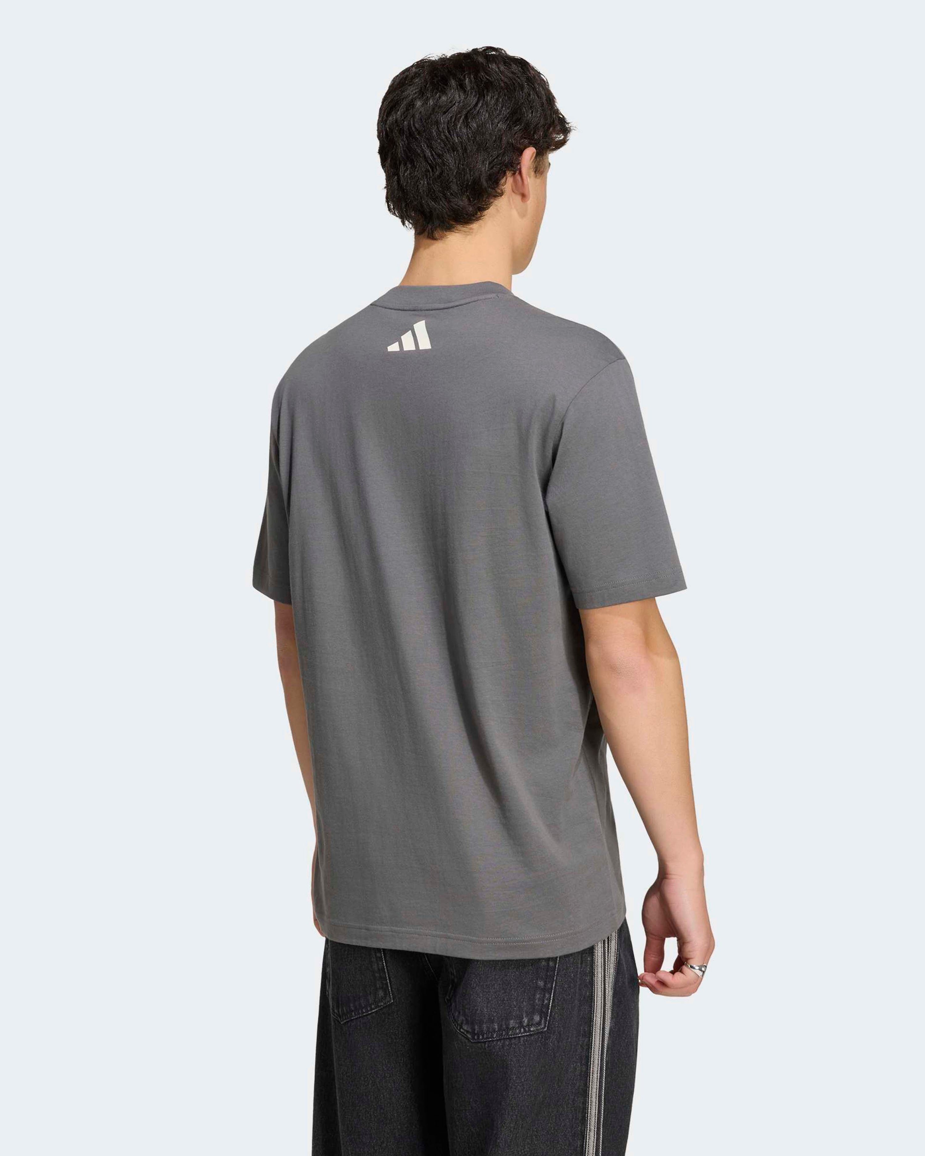 Mens Silver Arrows T-shirt Grey — alternate product angle showing Mercedes-AMG PETRONAS F1 styling and product details | Dash Racegear