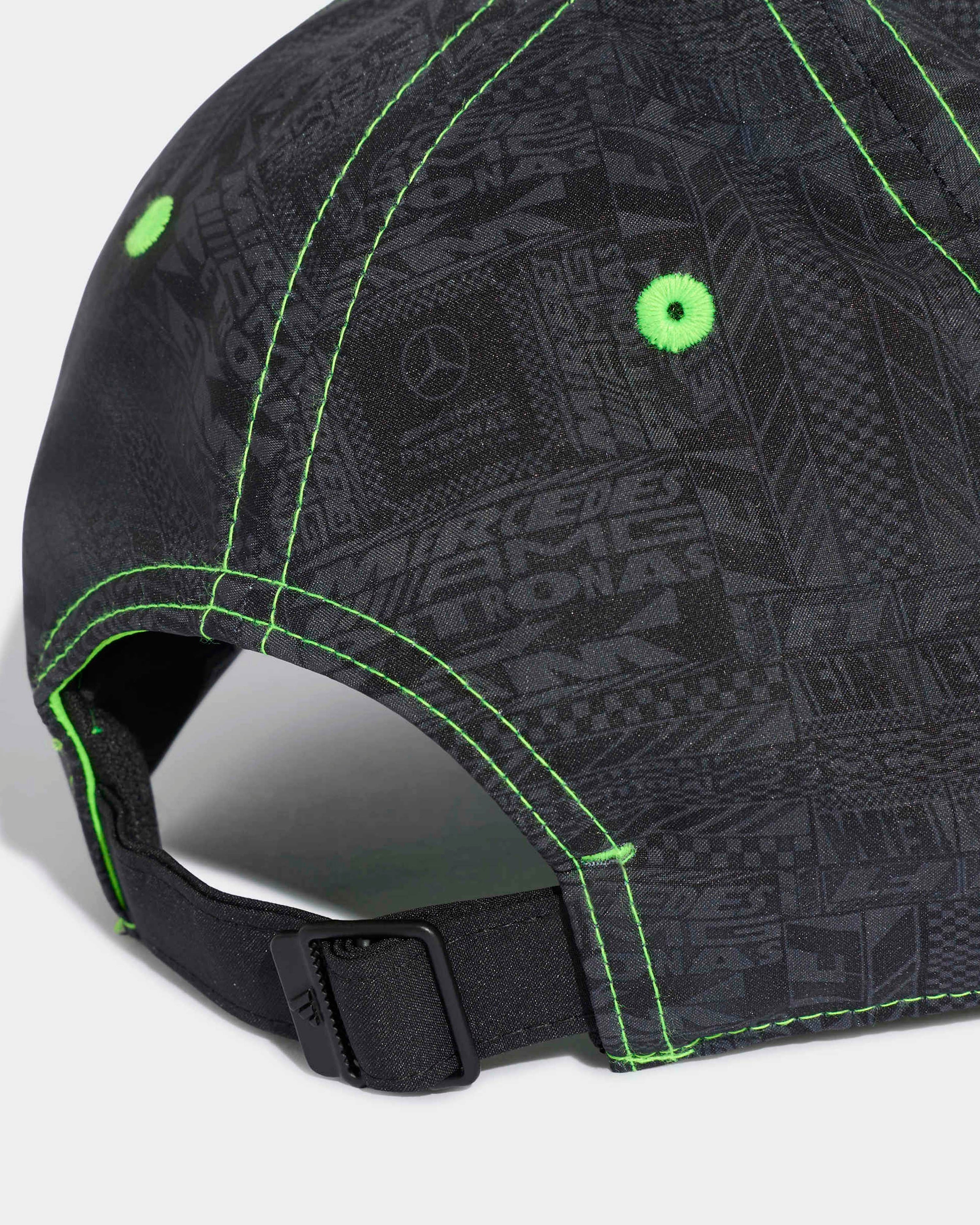 Lights On Cap Black — additional product detail showing Mercedes-AMG PETRONAS F1 styling and product details | Dash Racegear