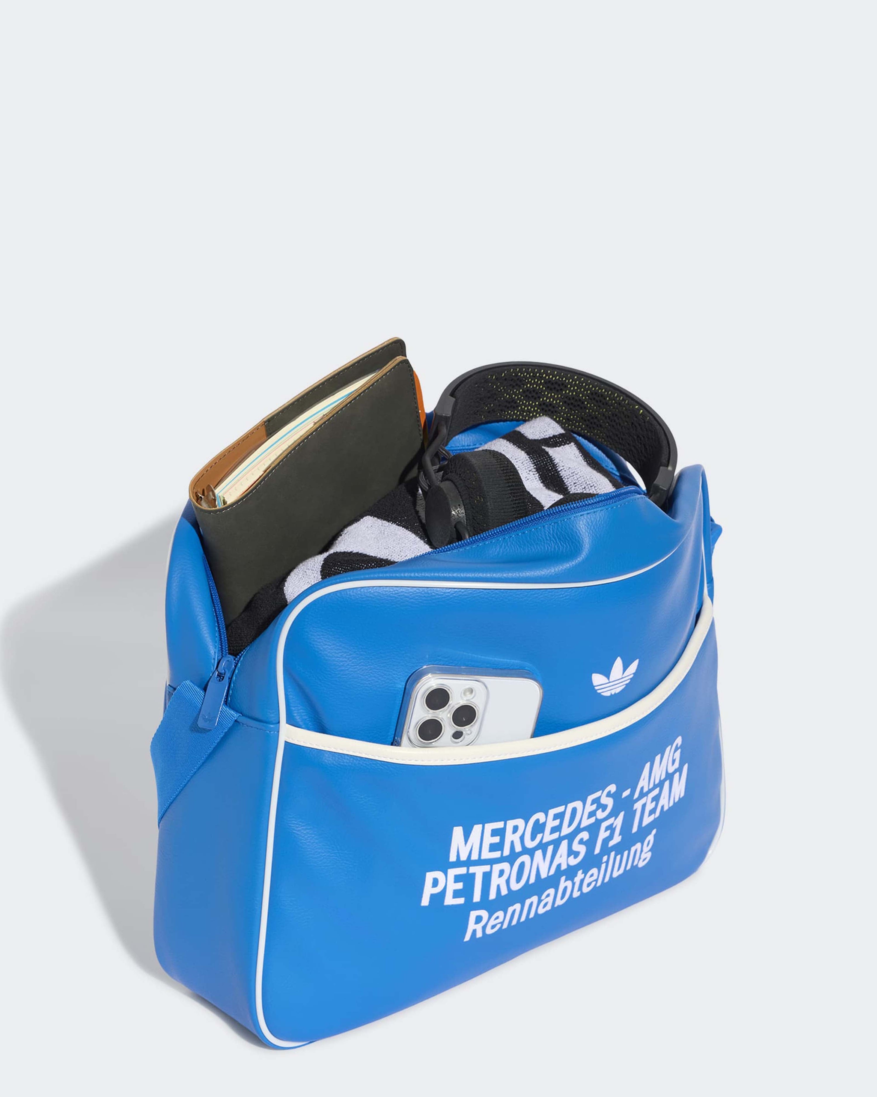 Blue Wonder Bag Blue — additional product detail showing Mercedes-AMG PETRONAS F1 styling and product details | Dash Racegear