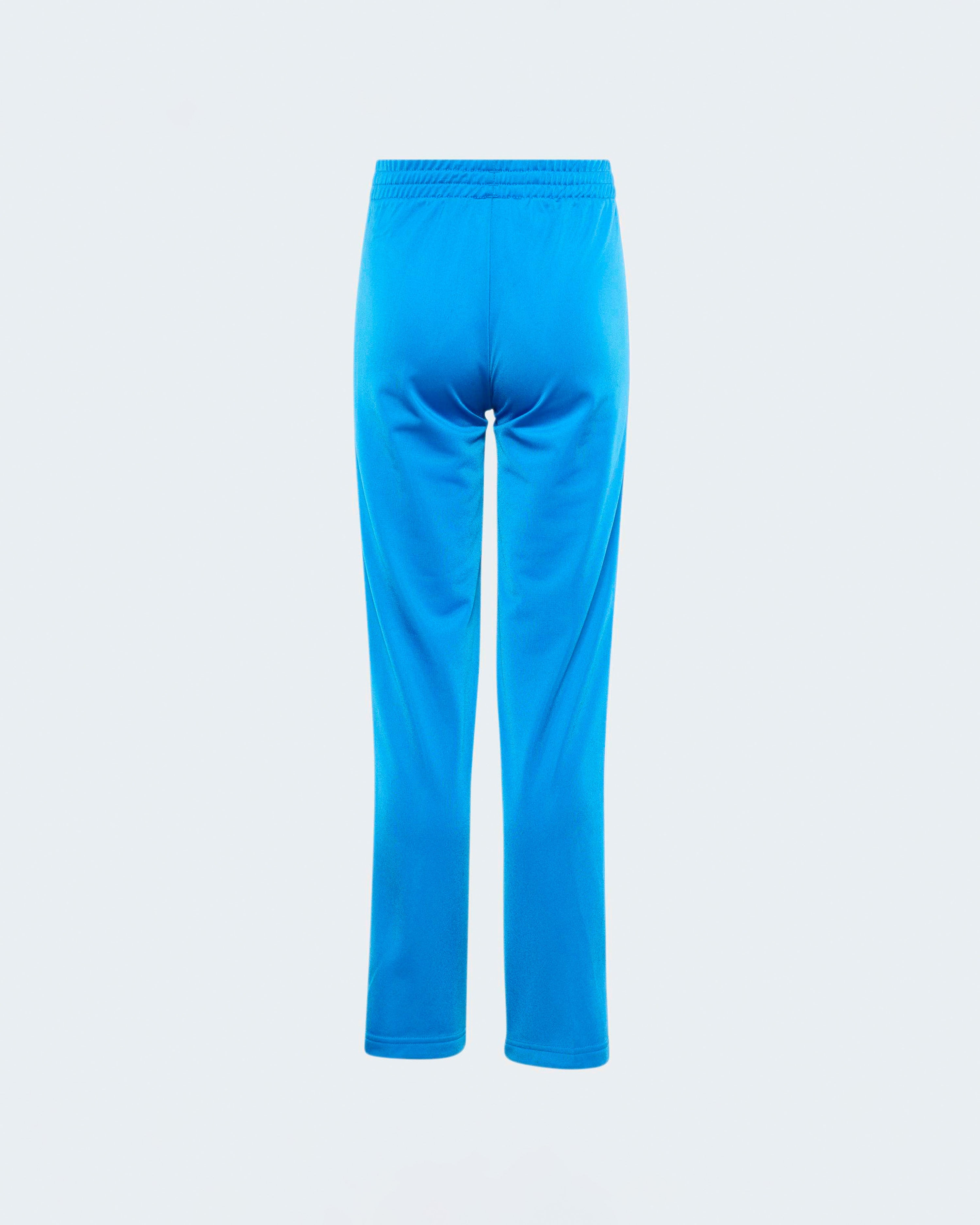 Kids Blue Wonder Track Pants Blue — alternate product angle showing Mercedes-AMG PETRONAS F1 styling and product details | Dash Racegear