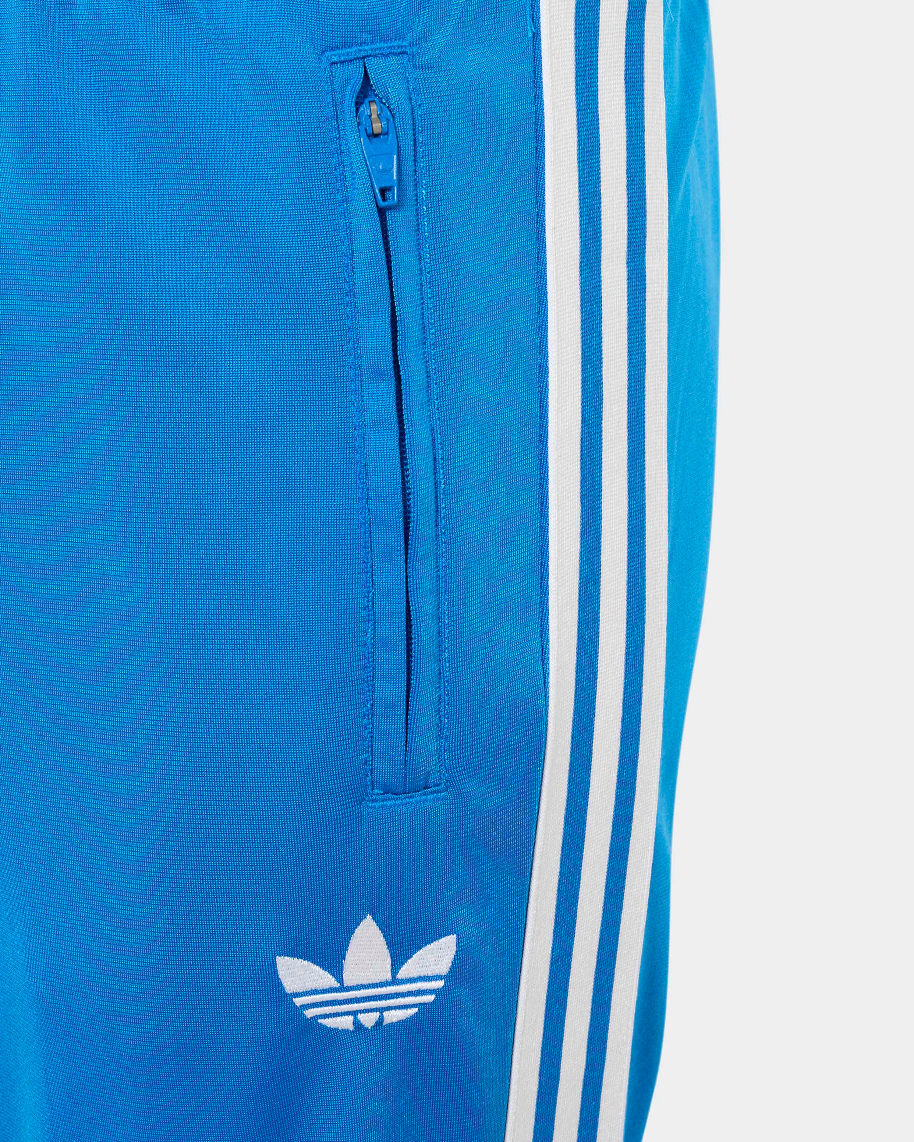 Kids Blue Wonder Track Pants Blue — close-up design detail showing Mercedes-AMG PETRONAS F1 styling and product details | Dash Racegear