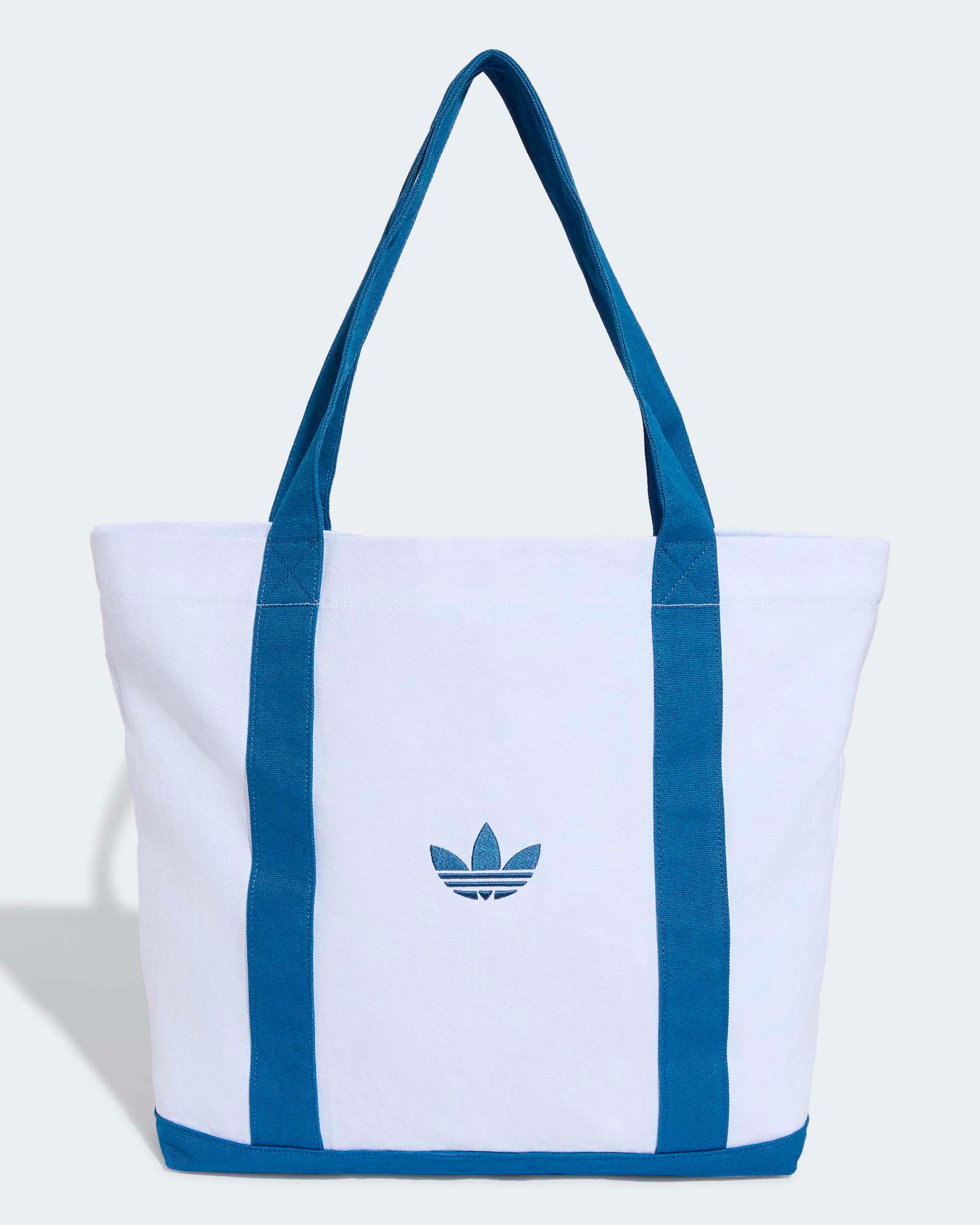Blue Wonder Tote White — alternate product angle showing Mercedes-AMG PETRONAS F1 styling and product details | Dash Racegear