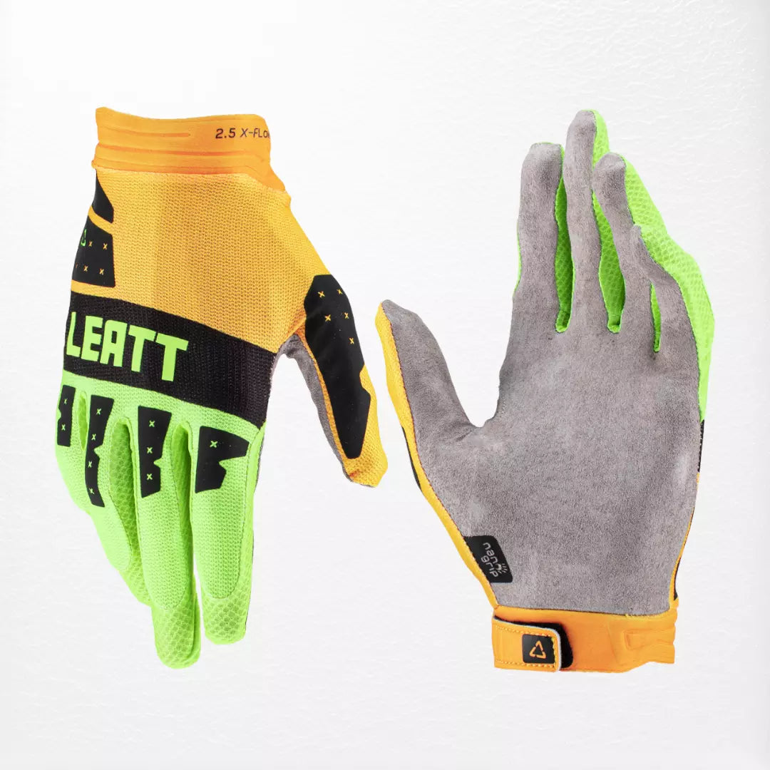 Leatt Moto 2.5 X-Flow MX Gloves Citrus