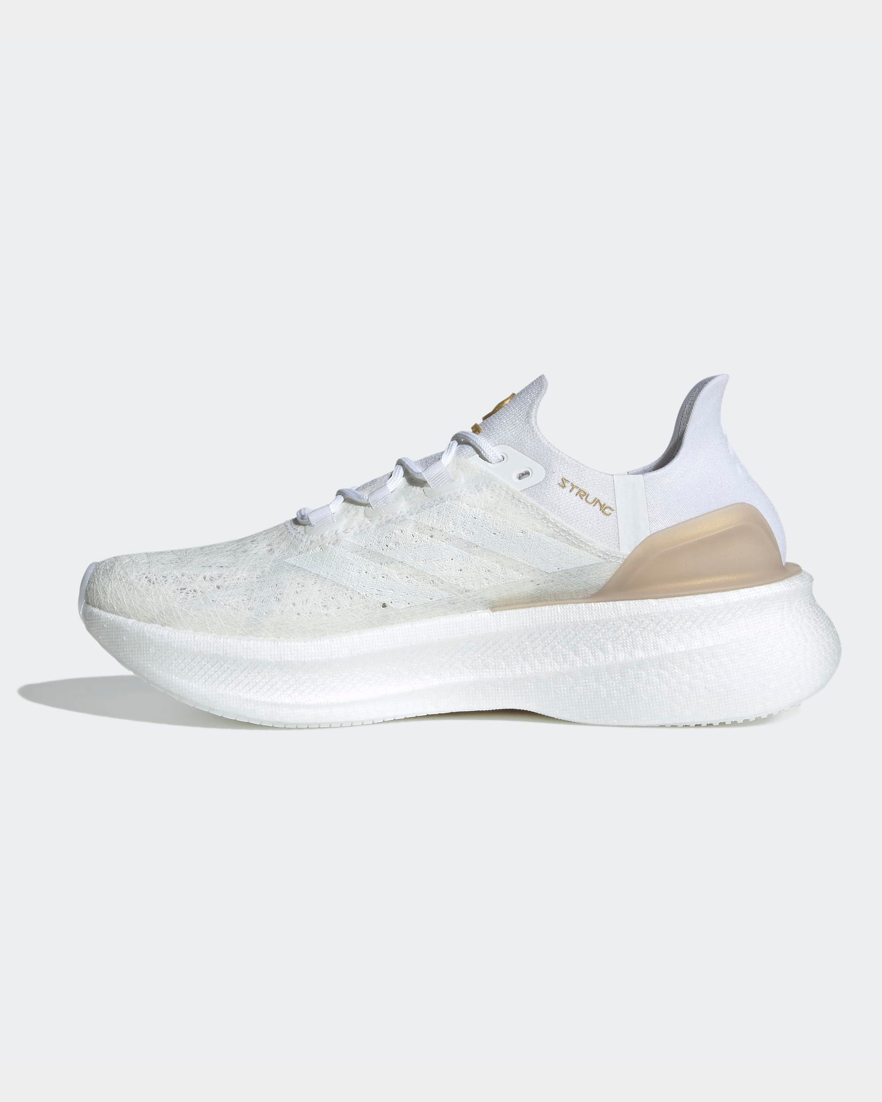 Womens Ultraboost 5 Strung Shoes White — additional product detail showing Mercedes-AMG PETRONAS F1 styling and product details | Dash Racegear