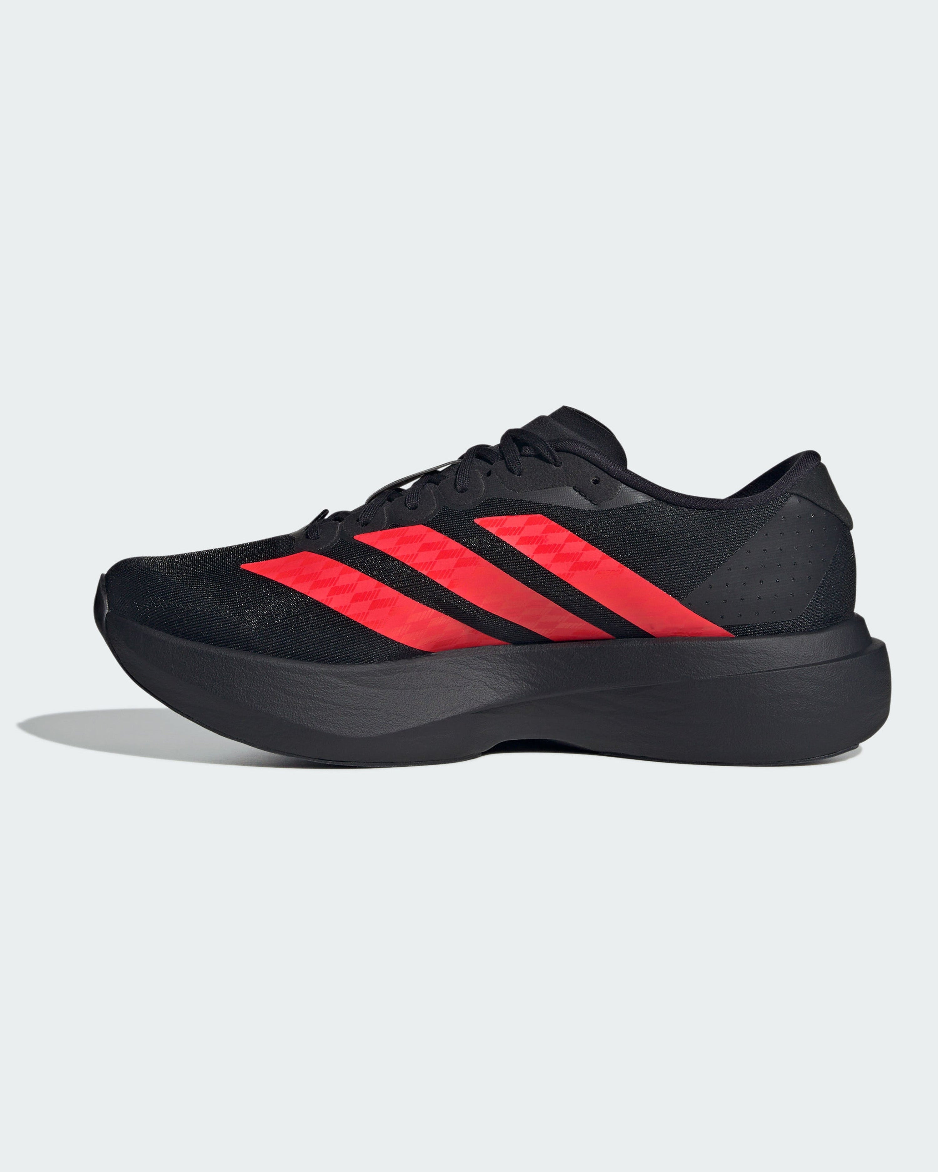 Adizero AMG Evo SL Shoes Black — alternate product angle showing Mercedes-AMG PETRONAS F1 styling and product details | Dash Racegear