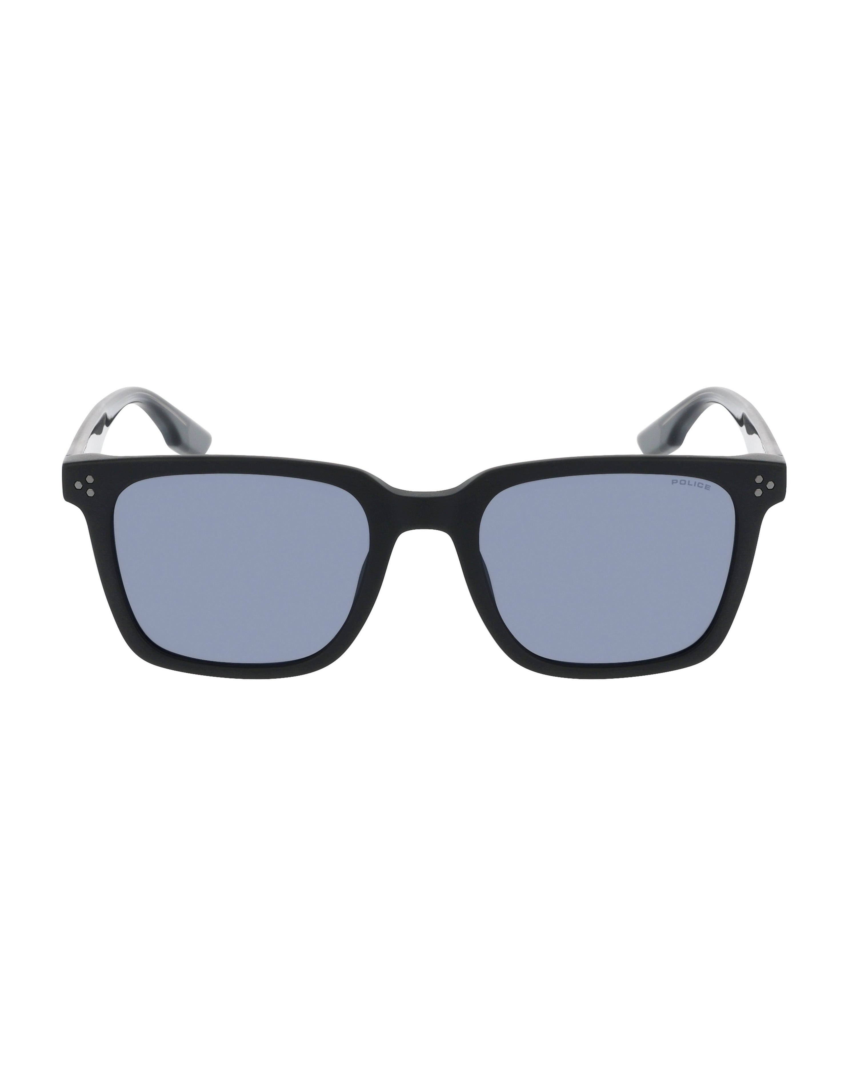 Police x Mercedes Sunglasses Police SPLR51 Matte Black — primary product view showing Mercedes-AMG PETRONAS F1 styling and product details | Dash Racegear