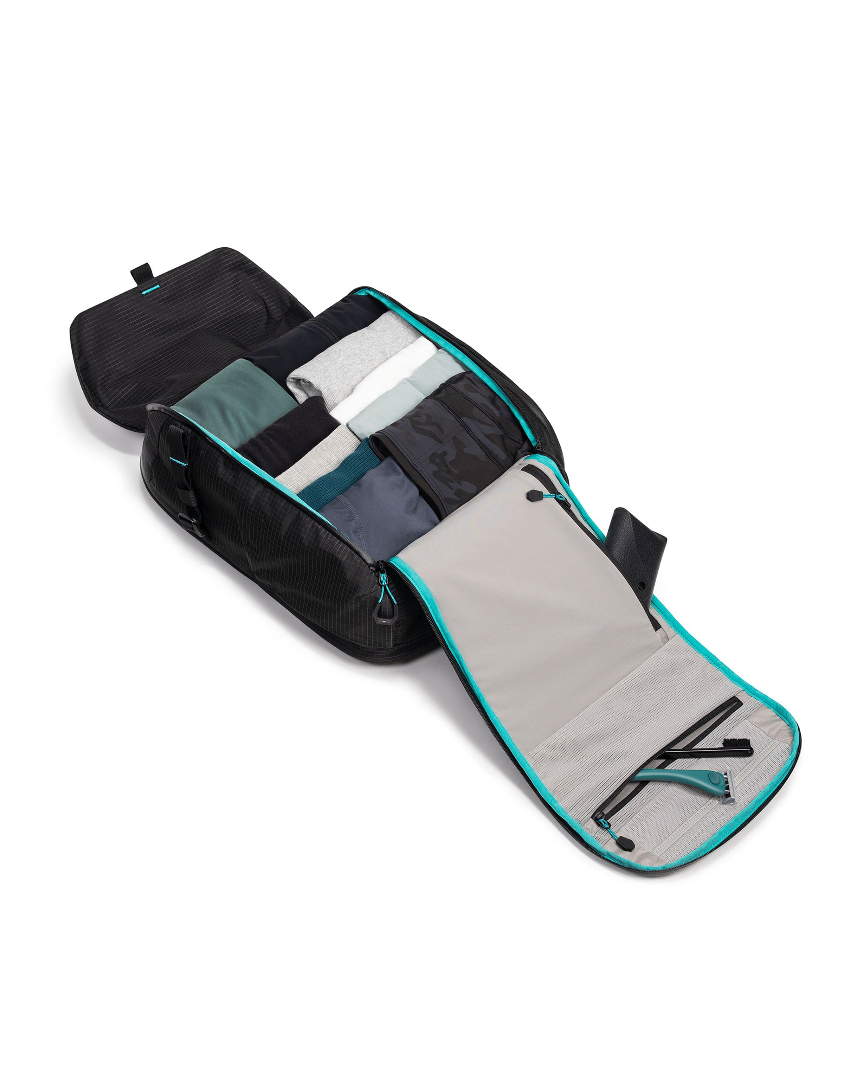 Mous x Mercedes-AMG F1 Team Backpack with UltraTex® — alternate product angle showing Mercedes-AMG PETRONAS F1 styling and product details | Dash Racegear