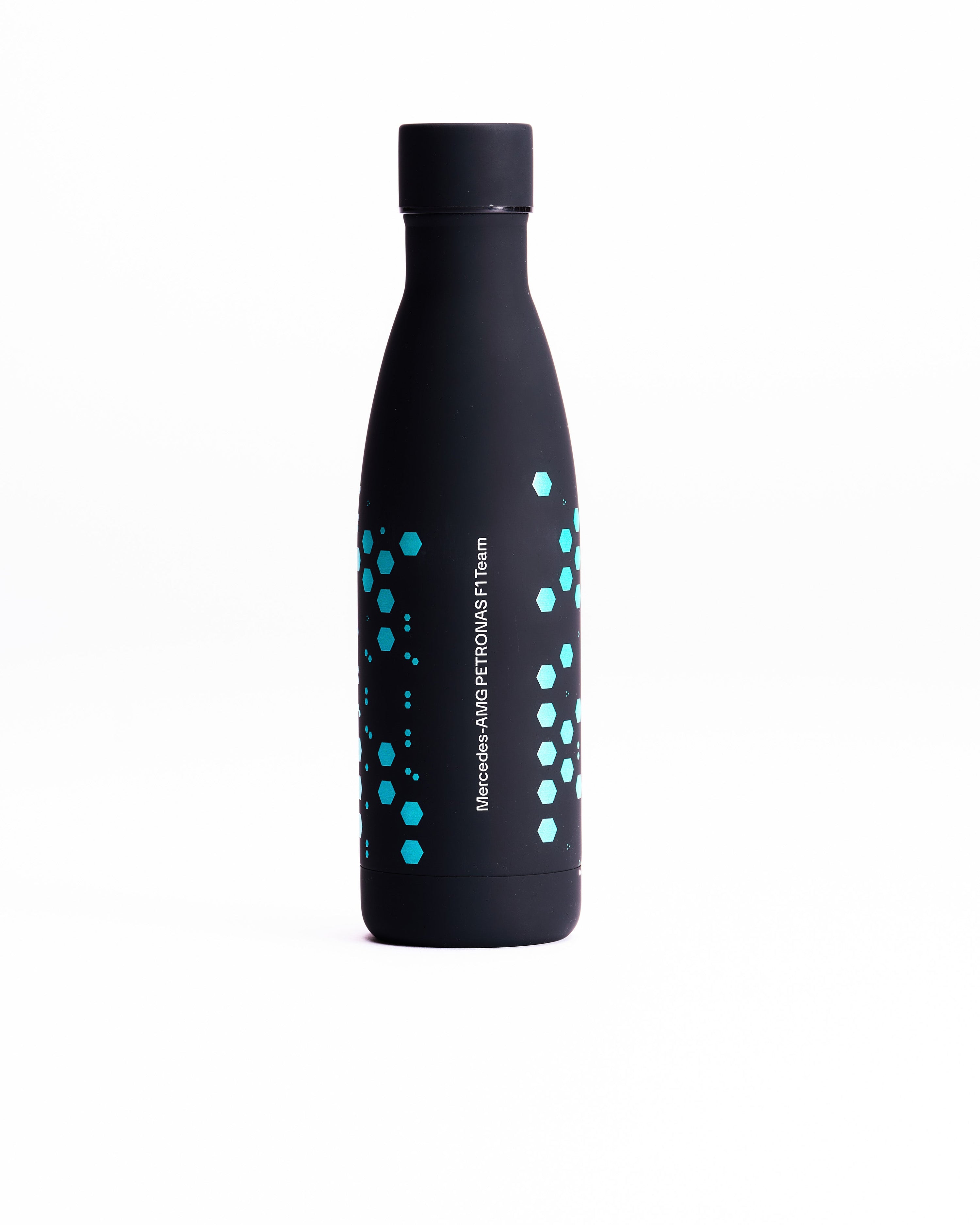 Team Water Bottle — primary product view showing Mercedes-AMG PETRONAS F1 styling and product details | Dash Racegear