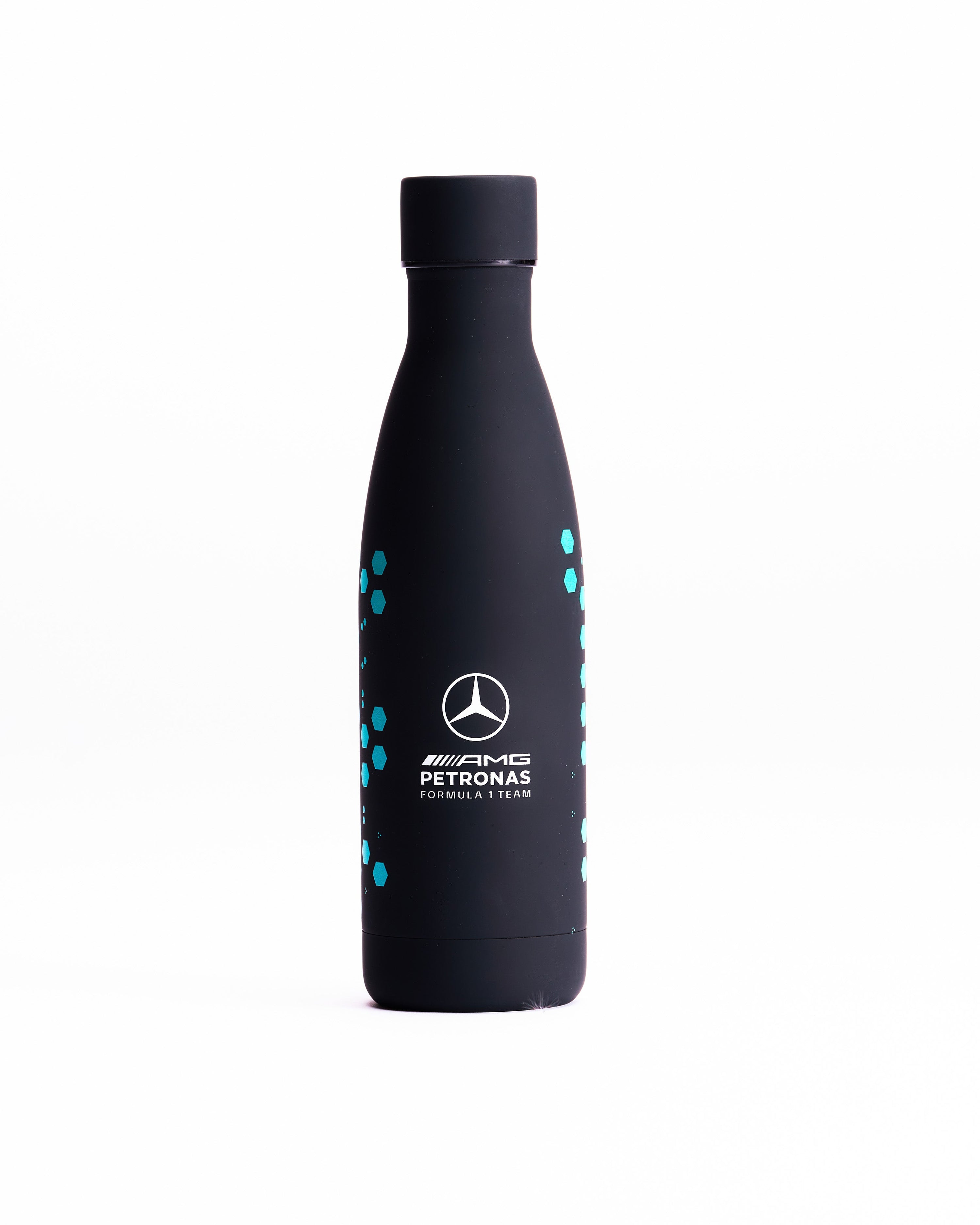 Team Water Bottle — alternate product angle showing Mercedes-AMG PETRONAS F1 styling and product details | Dash Racegear