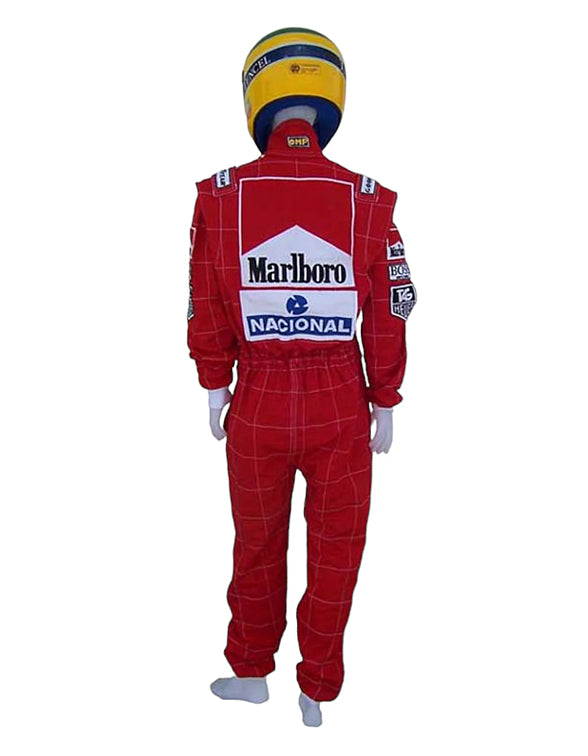 1991 Ayrton Senna Mclaren F1 Race Suit REPLICA by Dash Racegear - product view 3