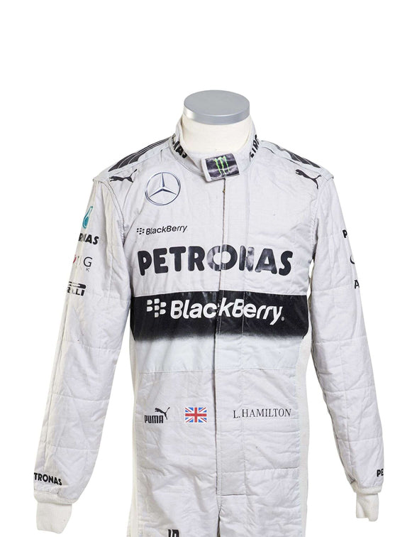 2014 Lewis Hamilton PETRONAS Mercedes F1 Race Suit REPLICA by Dash Racegear - product view 1