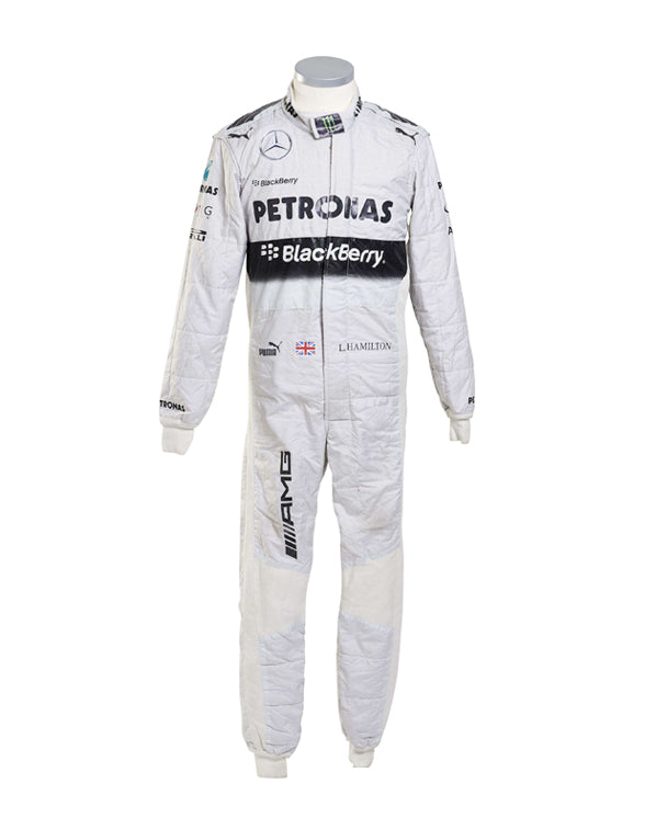 2014 Lewis Hamilton PETRONAS Mercedes F1 Race Suit REPLICA by Dash Racegear - product view 2