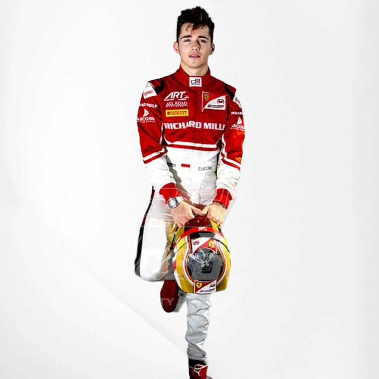 2016 Charles Leclerc Ferrari F1 Race Replica Suit by Dash Racegear - product view 1