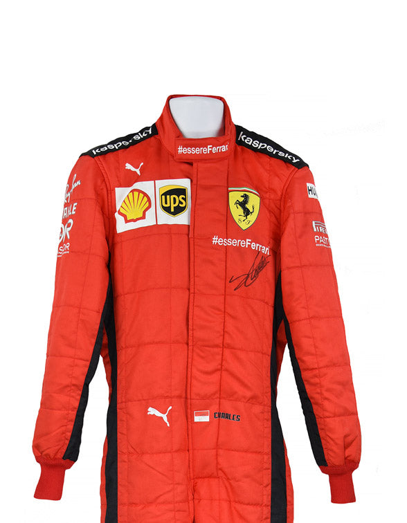 2020 Charles Leclerc Ferrari F1 Race Suit REPLICA by Dash Racegear - product view 1