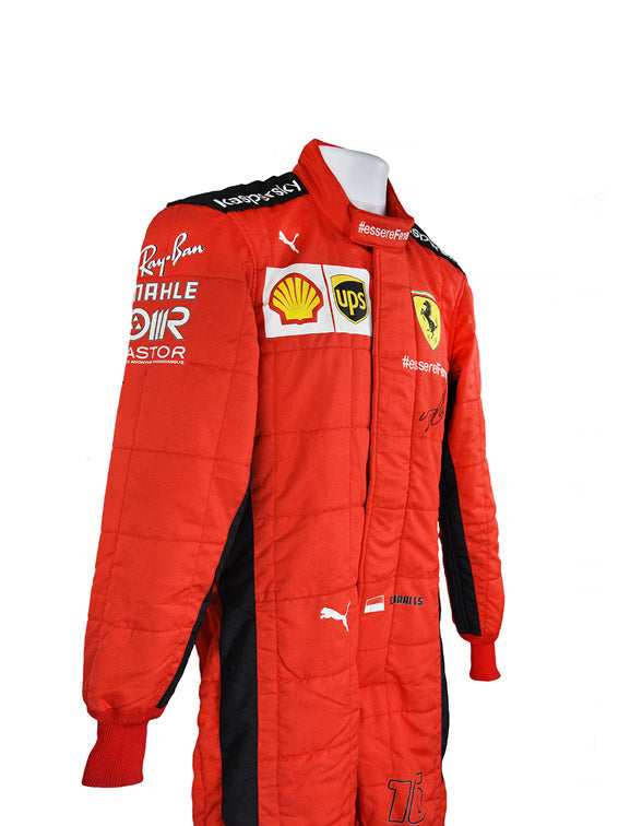2020 Charles Leclerc Ferrari F1 Race Suit REPLICA by Dash Racegear - product view 2