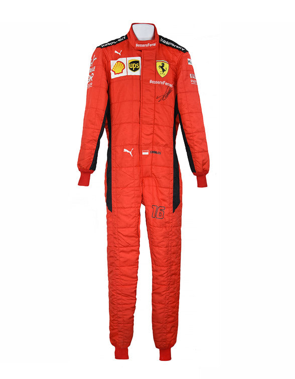 2020 Charles Leclerc Ferrari F1 Race Suit REPLICA by Dash Racegear - product view 5