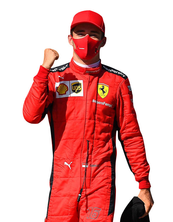 2020 Charles Leclerc Ferrari F1 Race Suit REPLICA by Dash Racegear - product view 7
